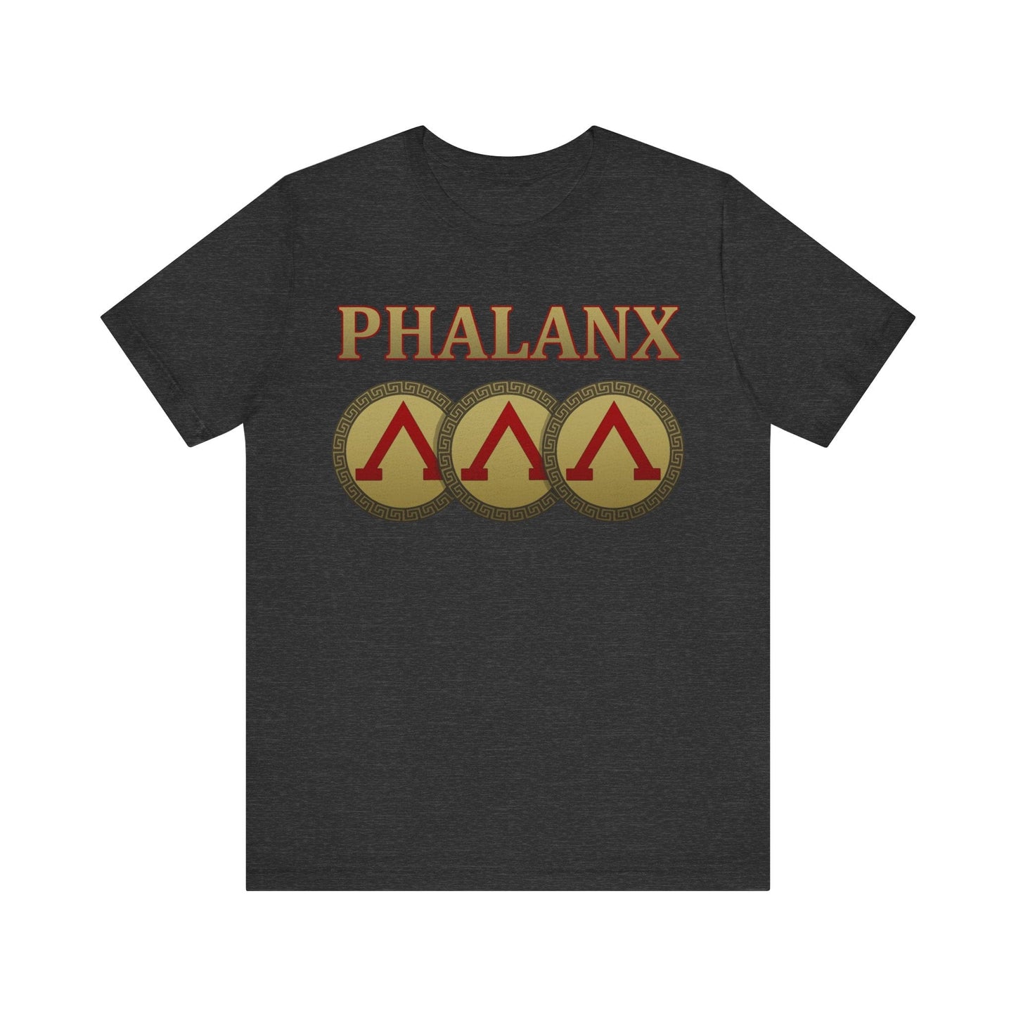 Dark Grey Heather / S Spartan Phalanx T-shirt