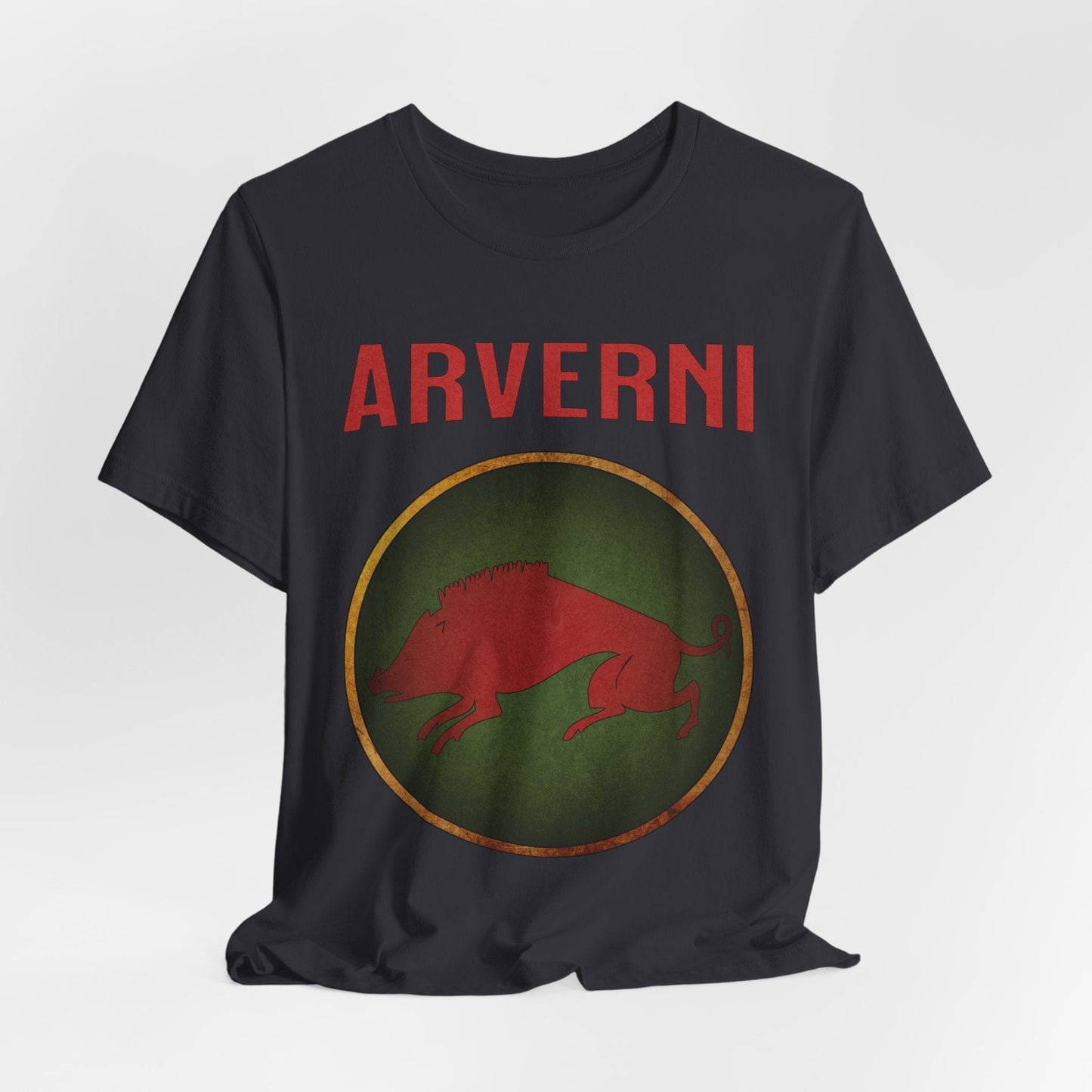 Dark Grey / S Arverni Gallic Tribe T-Shirt