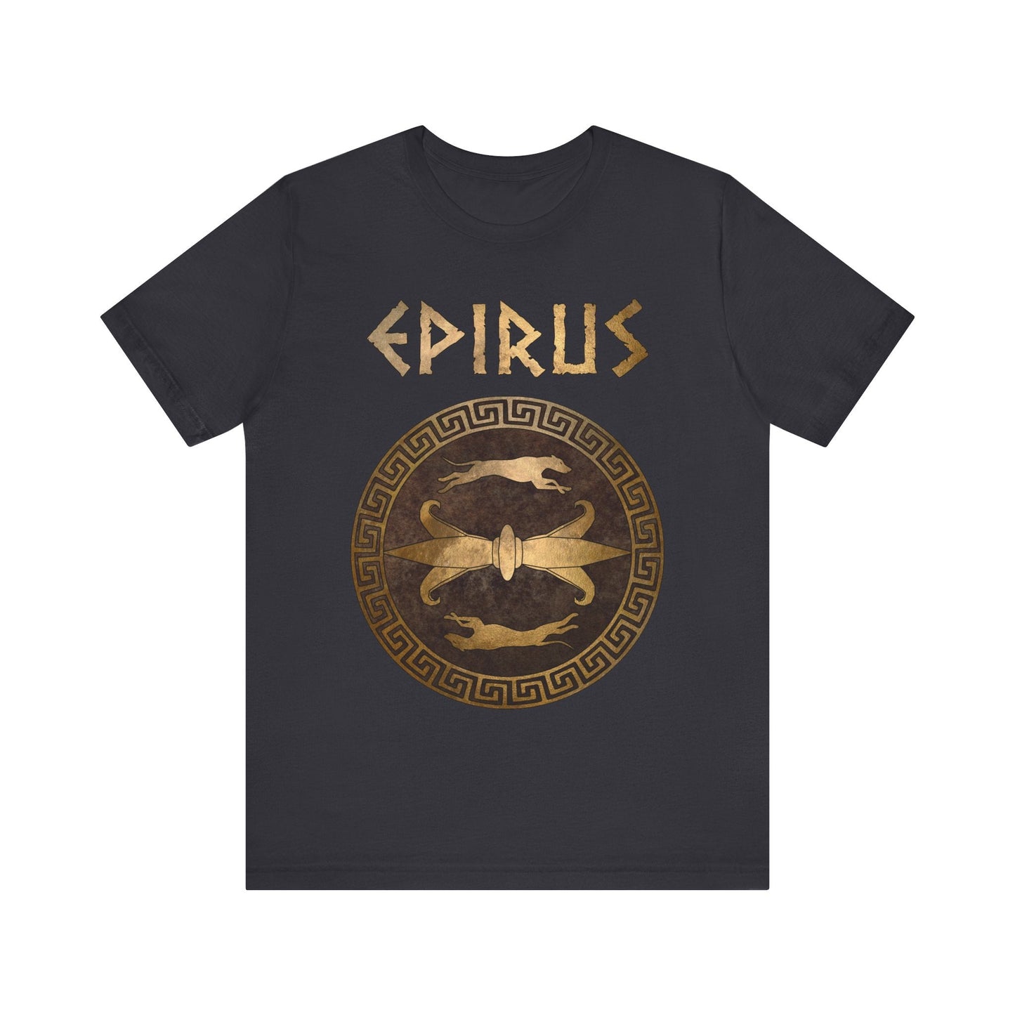 Dark Grey / S Epirus Ancient Greece Pyrrhus of Epirus Symbol T-Shirt