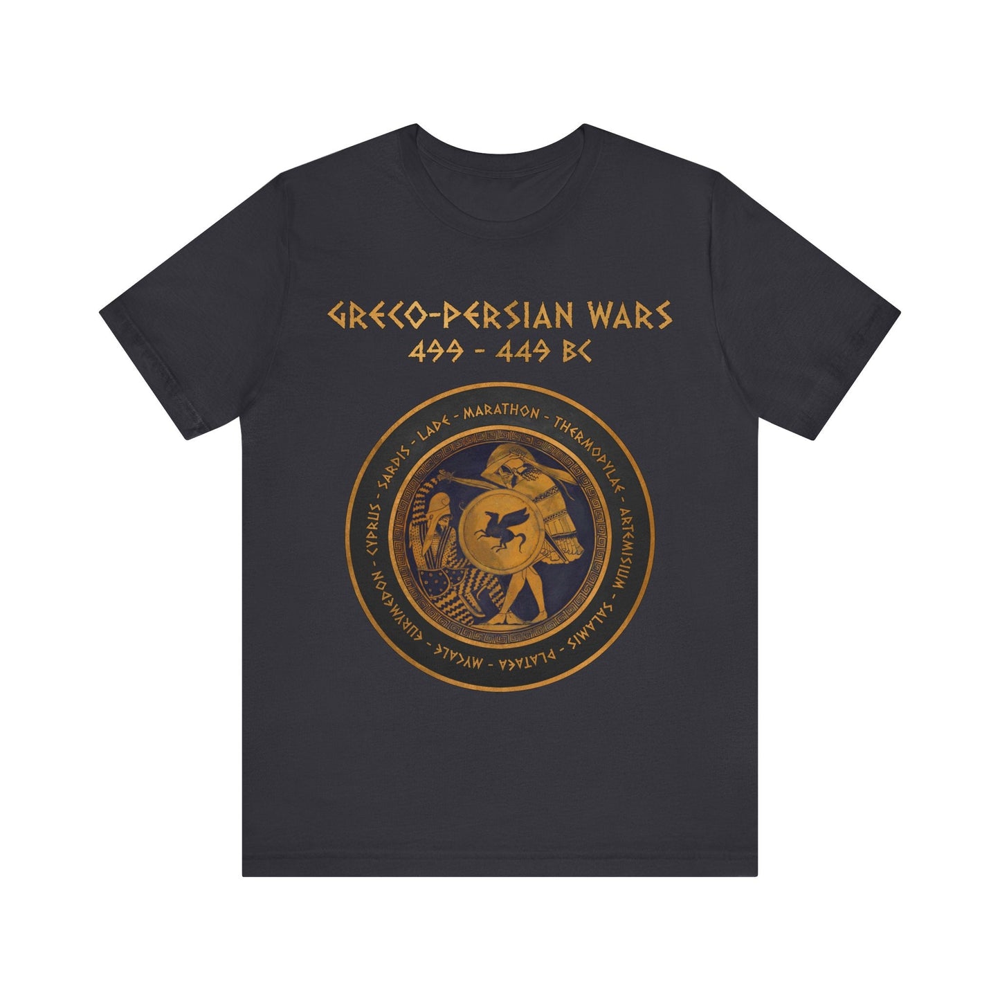 Dark Grey / S Greco-Persian Wars T-Shirt