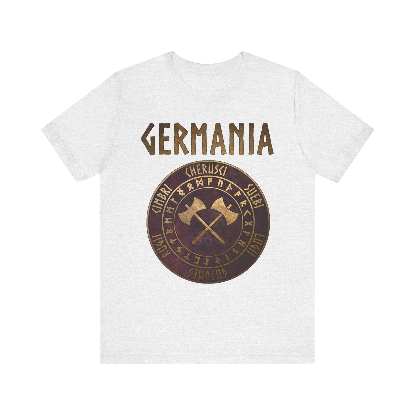 Germania Ancient Germanic Tribes with Runes T-Shirt