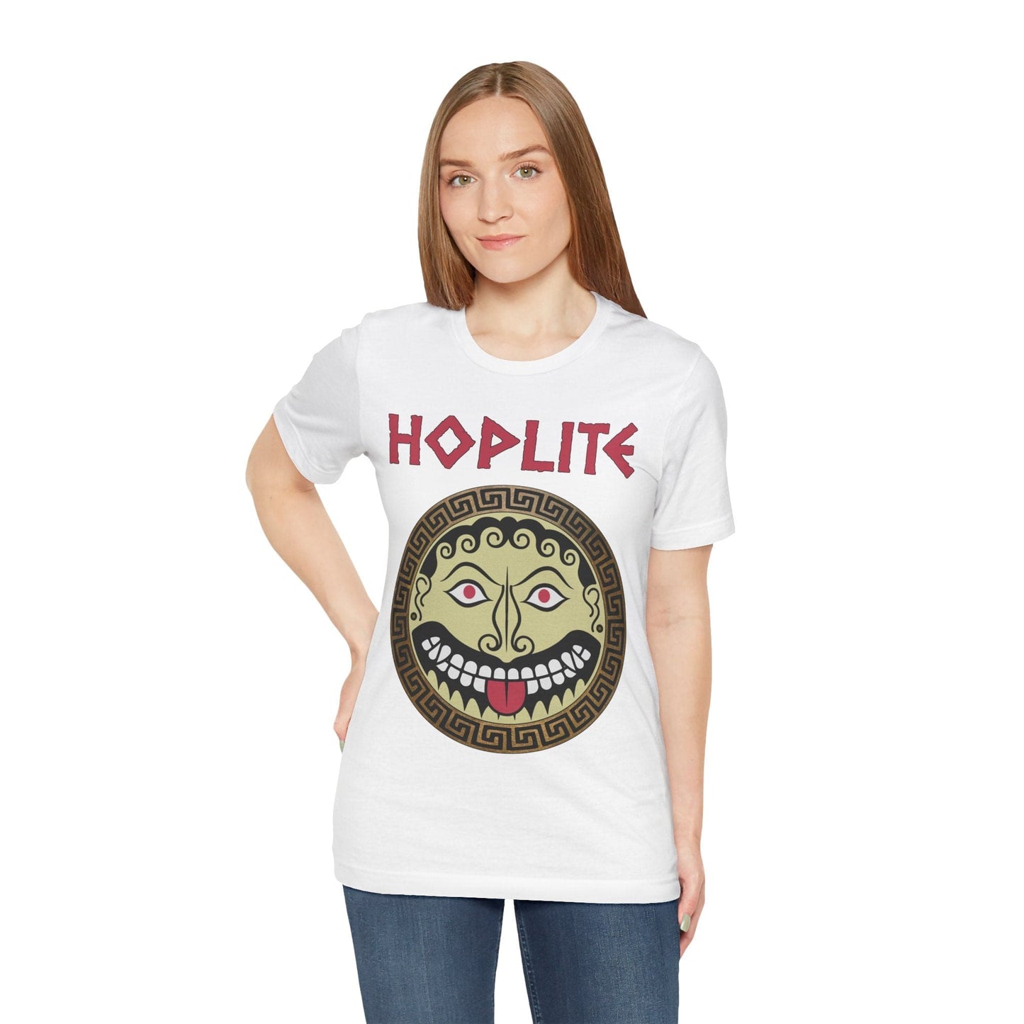 Greek Hoplite Gorgon Shield T-Shirt