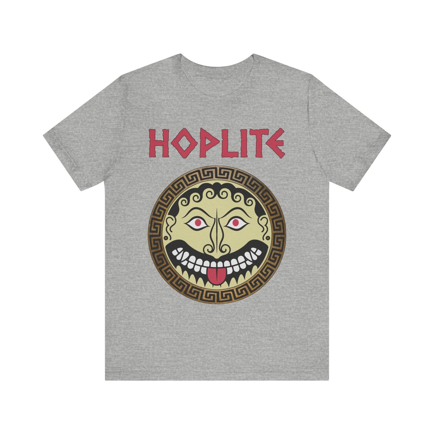 Greek Hoplite Gorgon Shield T-Shirt