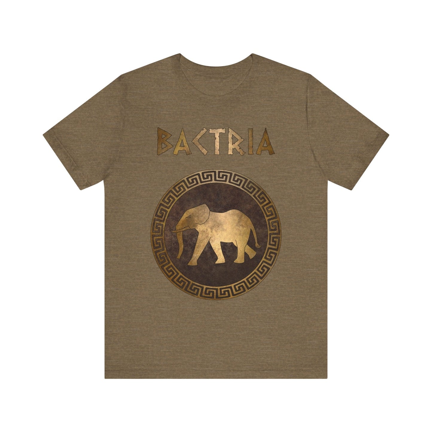 Heather Olive / S Bactria Indo-Greek Kingdom T-Shirt