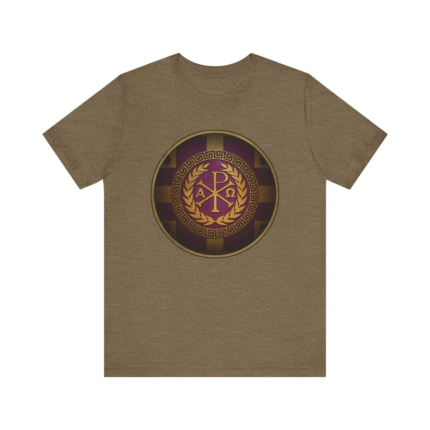 Heather Olive / S Byzantine Empire Symbol T-Shirt