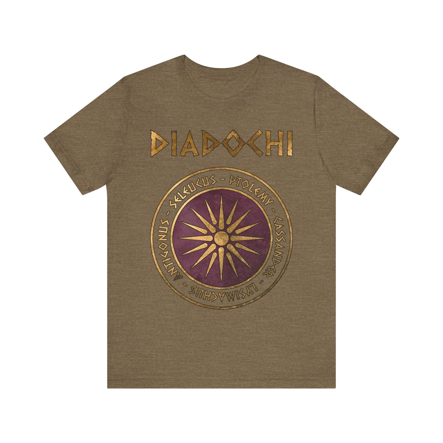 Heather Olive / S Diadochi Wars - Macedonian Successor Kingdoms T-Shirt