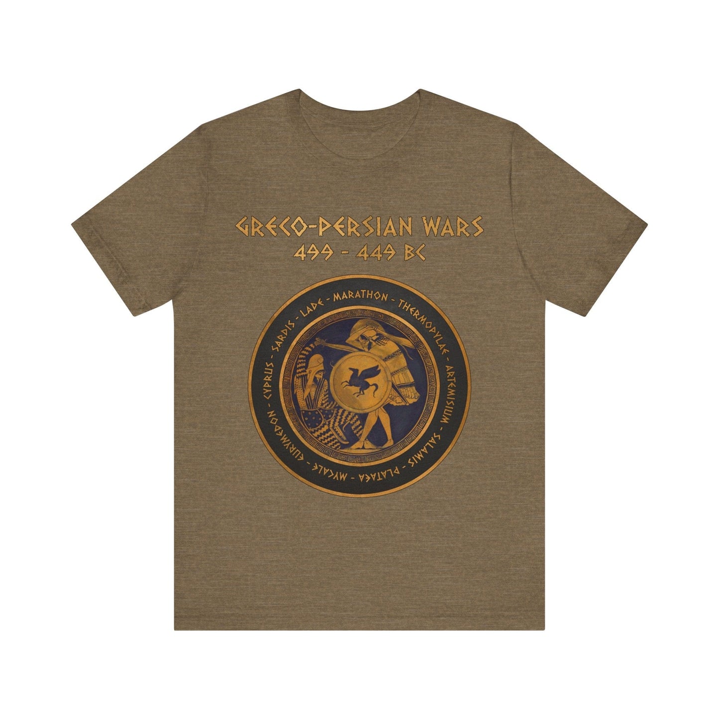 Heather Olive / S Greco-Persian Wars T-Shirt