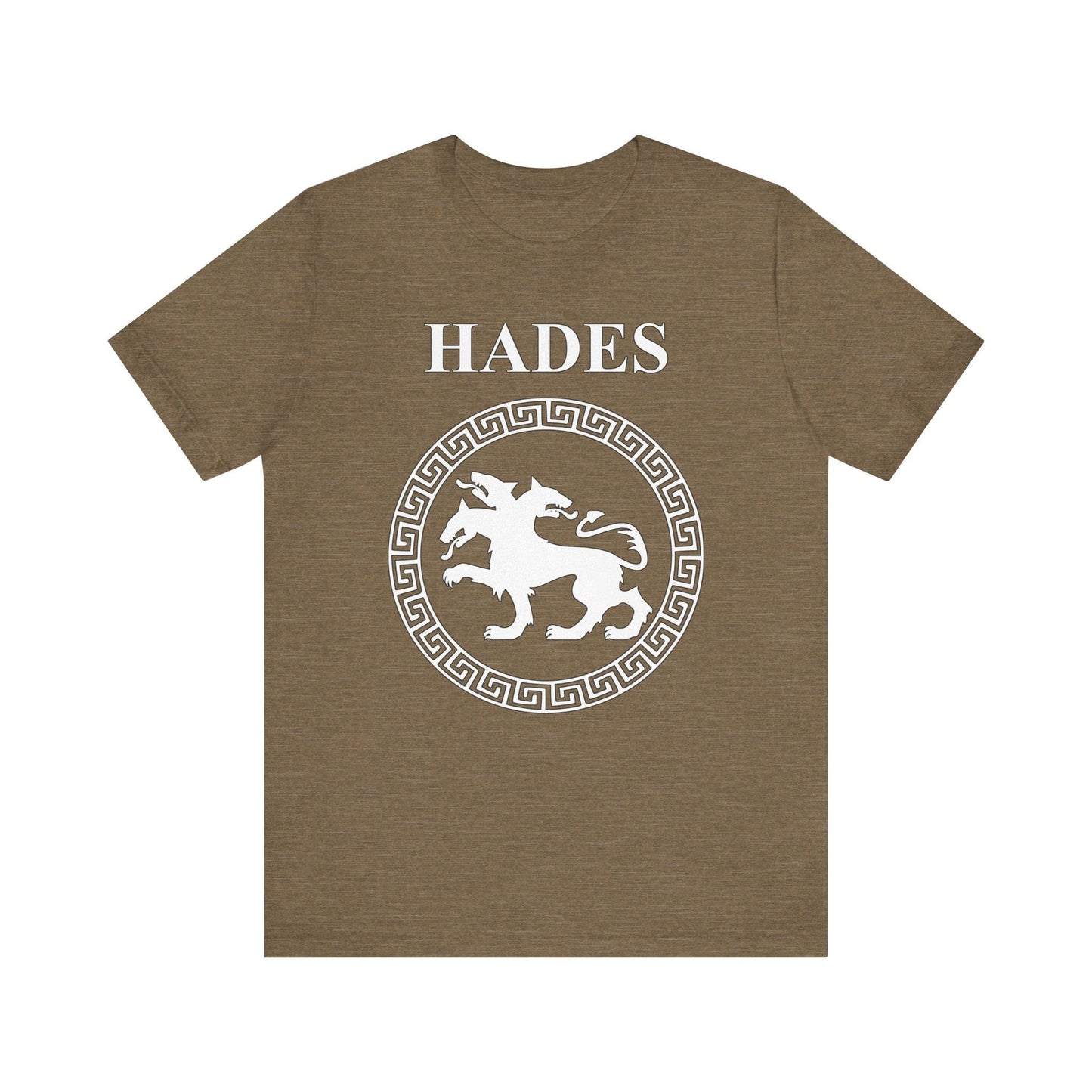 Heather Olive / S Hades Ancient Greek God T-Shirt