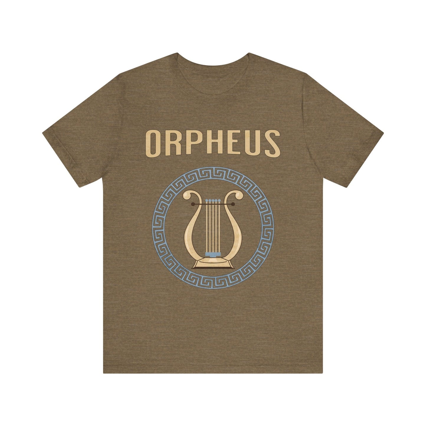 Heather Olive / S Orpheus - Ancient Greek Musician and Poet T-Shirt