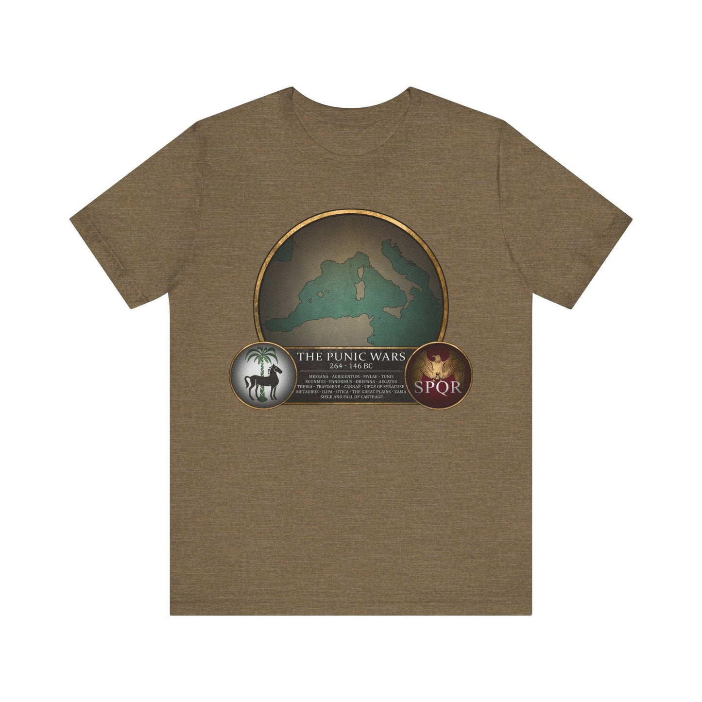 Heather Olive / S The Punic Wars T-Shirt