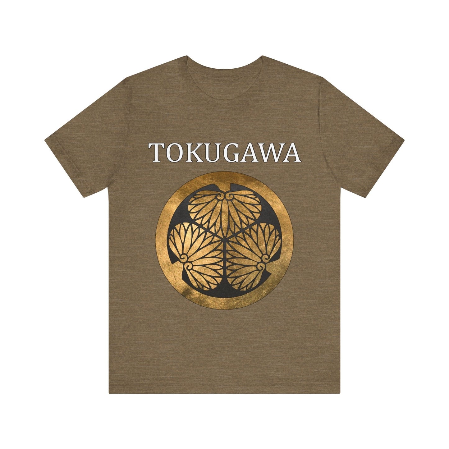 Heather Olive / S Tokugawa Shogunate Symbol T-Shirt