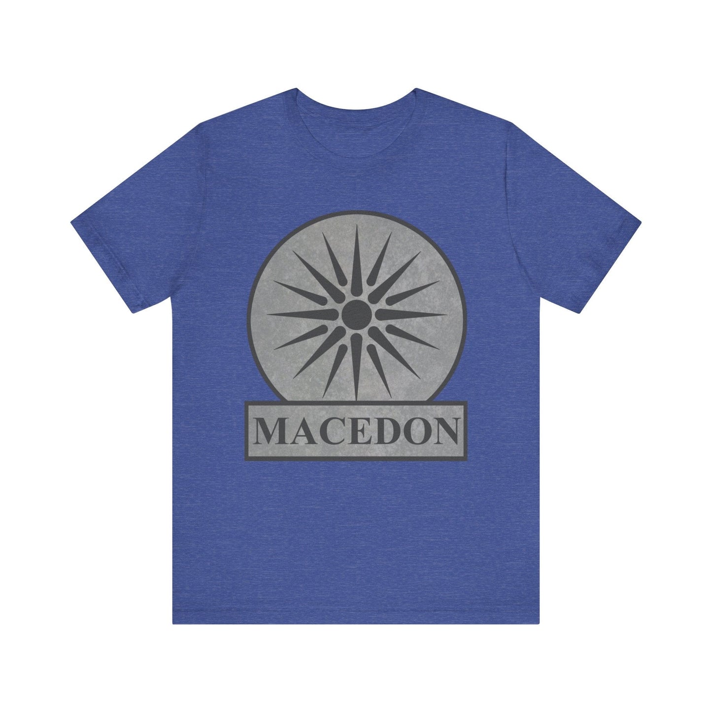 Heather True Royal / S Macedon Symbol of Ancient Macedonia T-Shirt