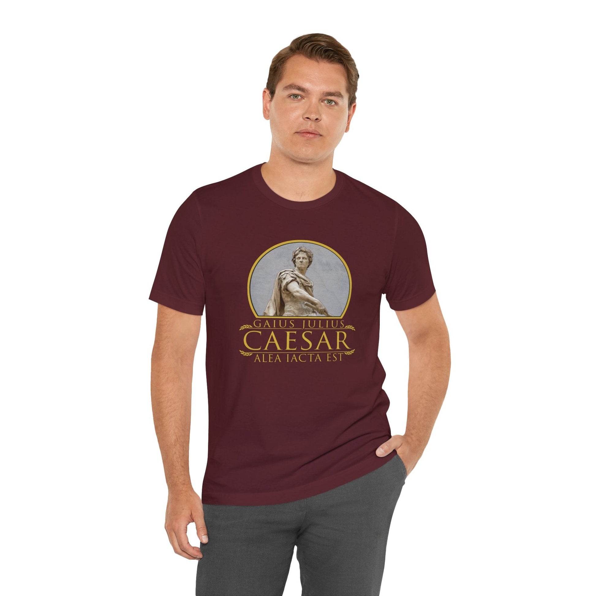 Julius Caesar Quote Alea Iacta Est - The Die is Cast T-Shirt