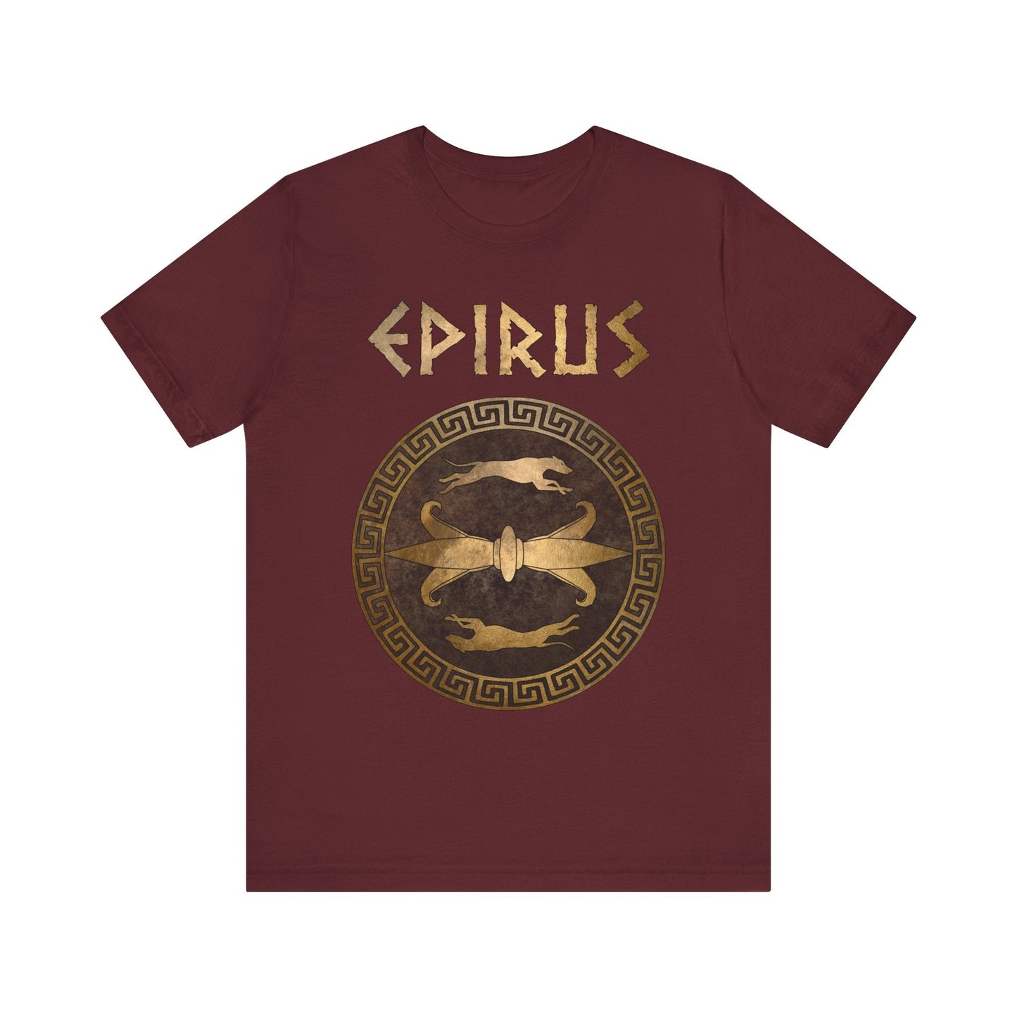 Maroon / S Epirus Ancient Greece Pyrrhus of Epirus Symbol T-Shirt