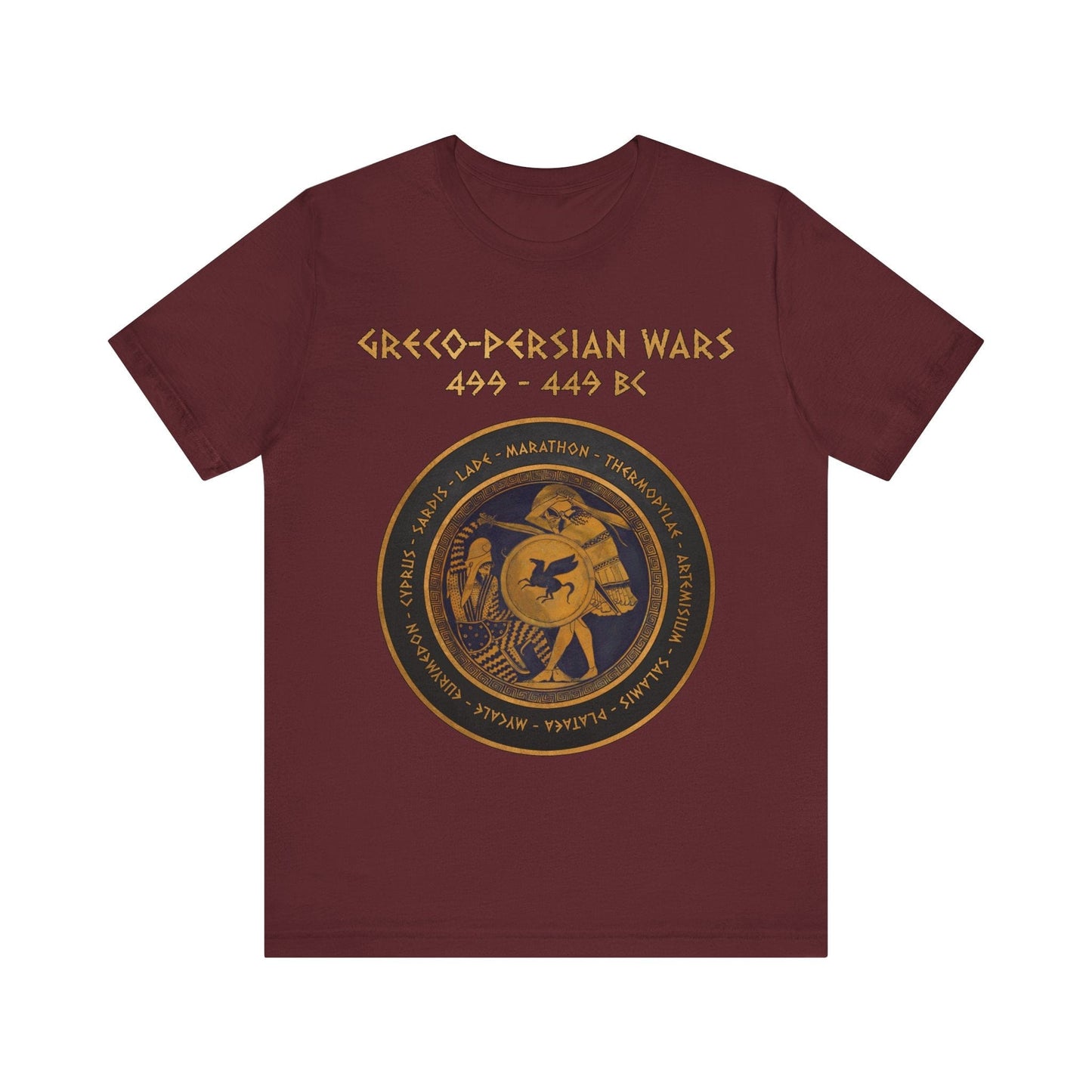 Maroon / S Greco-Persian Wars T-Shirt