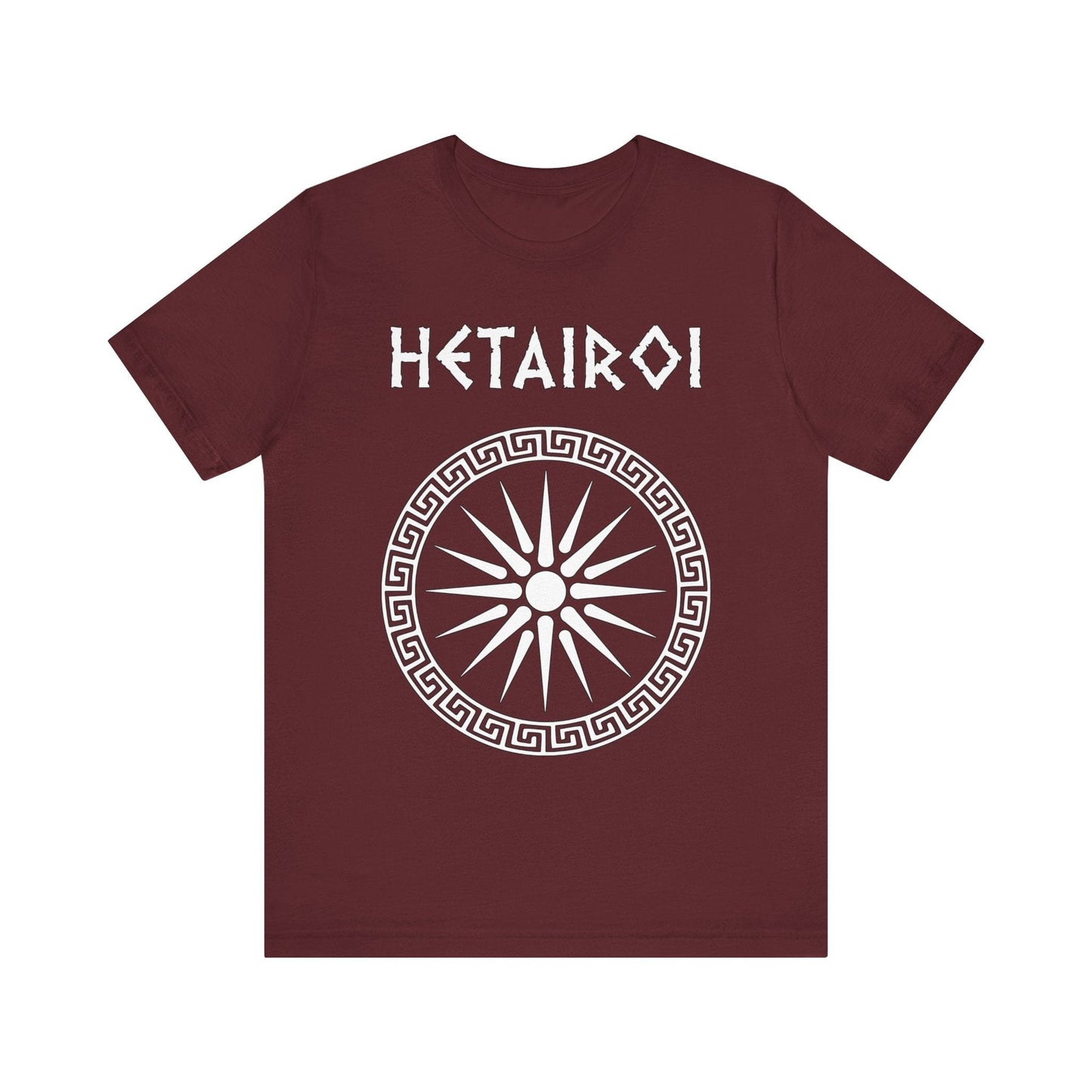 Maroon / S Hetairoi Companion Cavalry T-Shirt