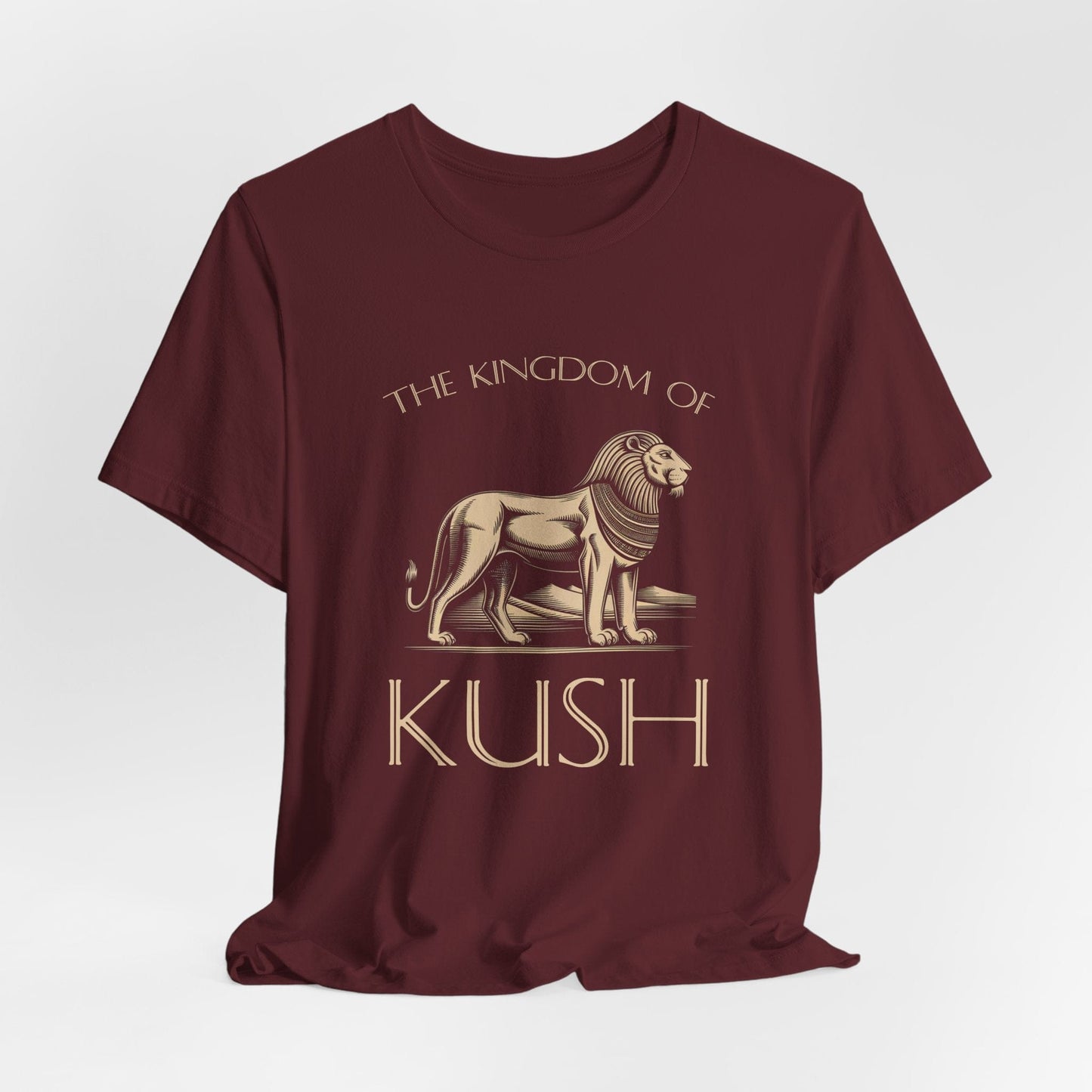 Maroon / S Kingdom of Kush - Ancient Nubia T-Shirt
