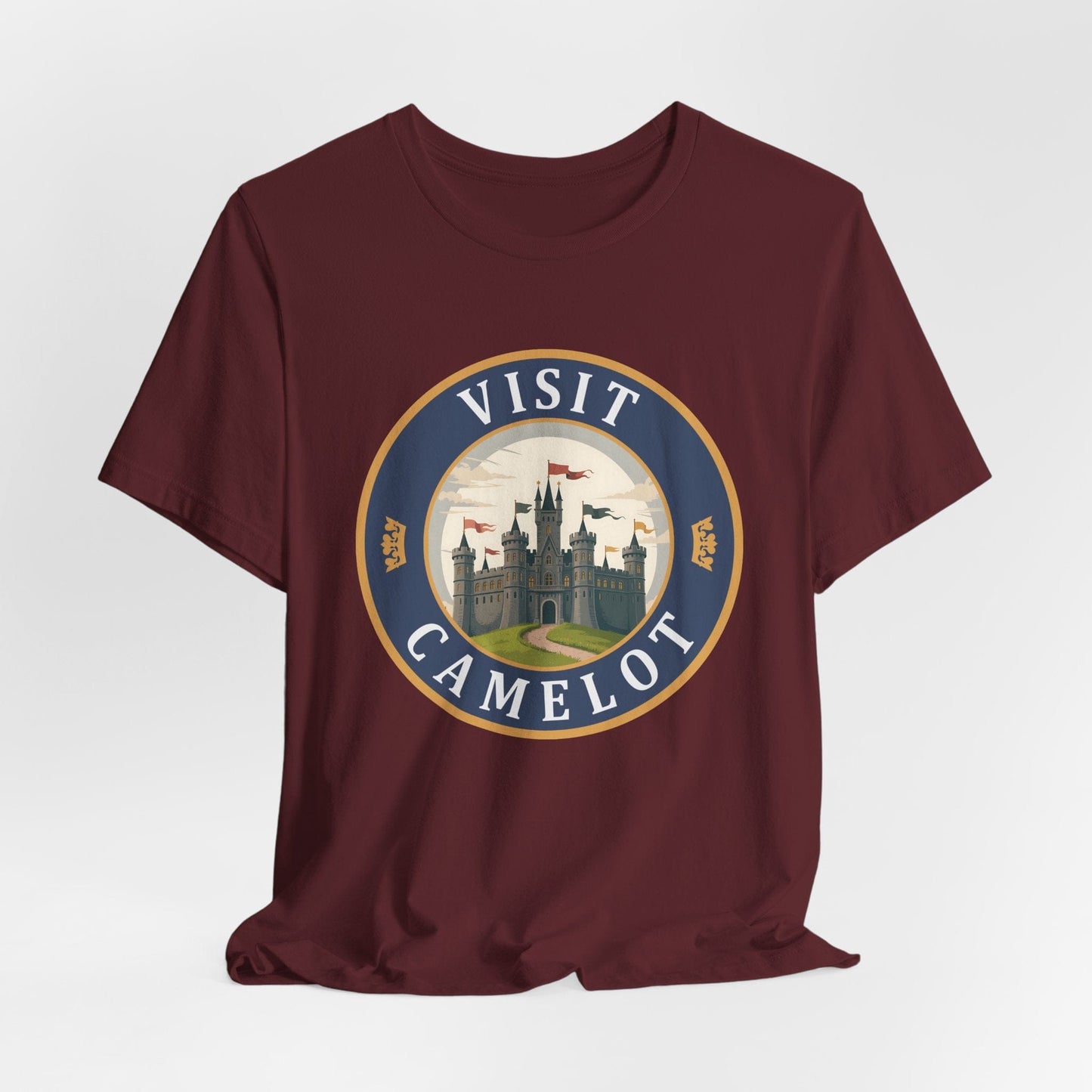 Maroon / S Visit Camelot T-Shirt