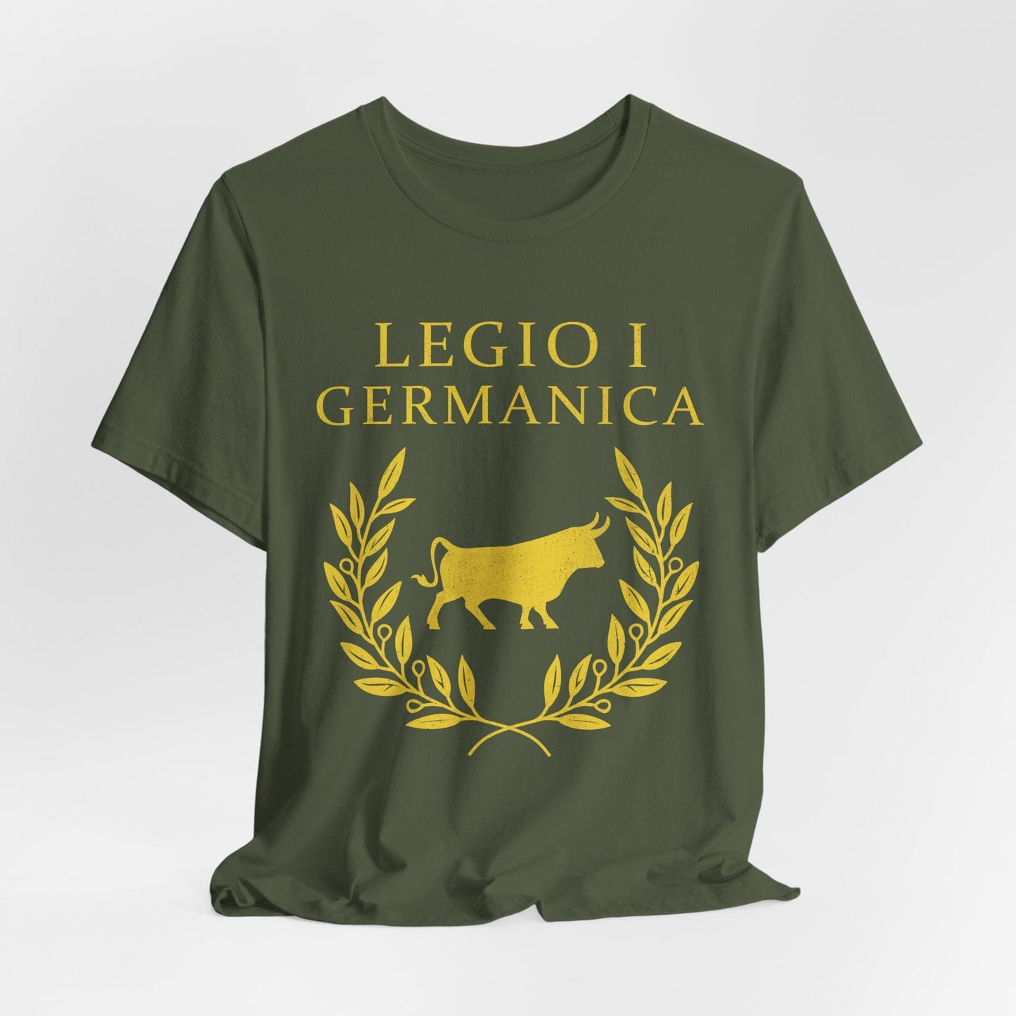 Military Green / S Legio I Germanica - Roman Legion T-Shirt
