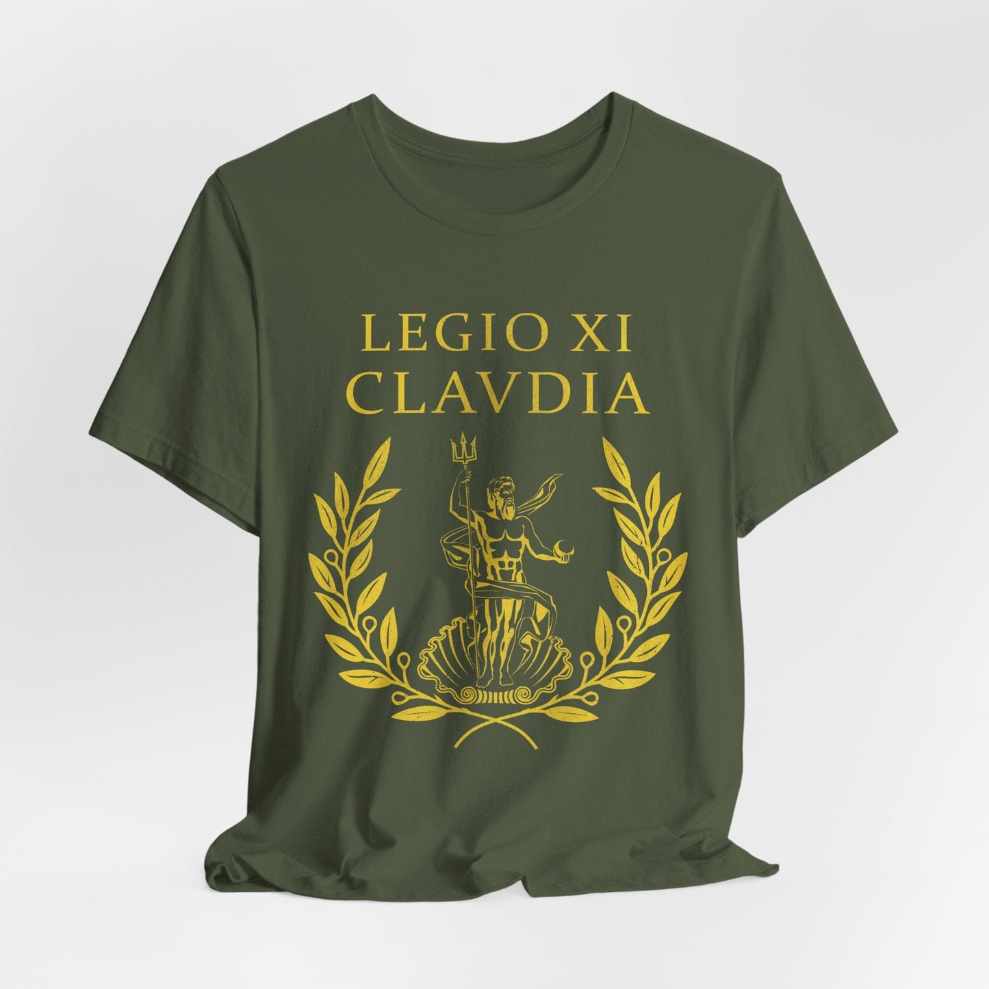Military Green / S Legio XI Claudia - Roman Legion T-Shirt