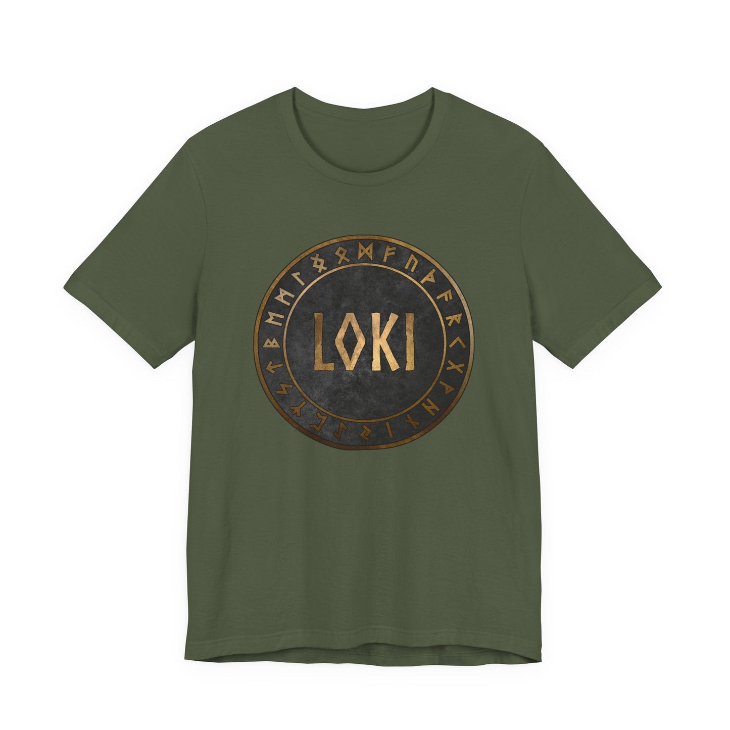 Military Green / S Loki Norse God T-Shirt