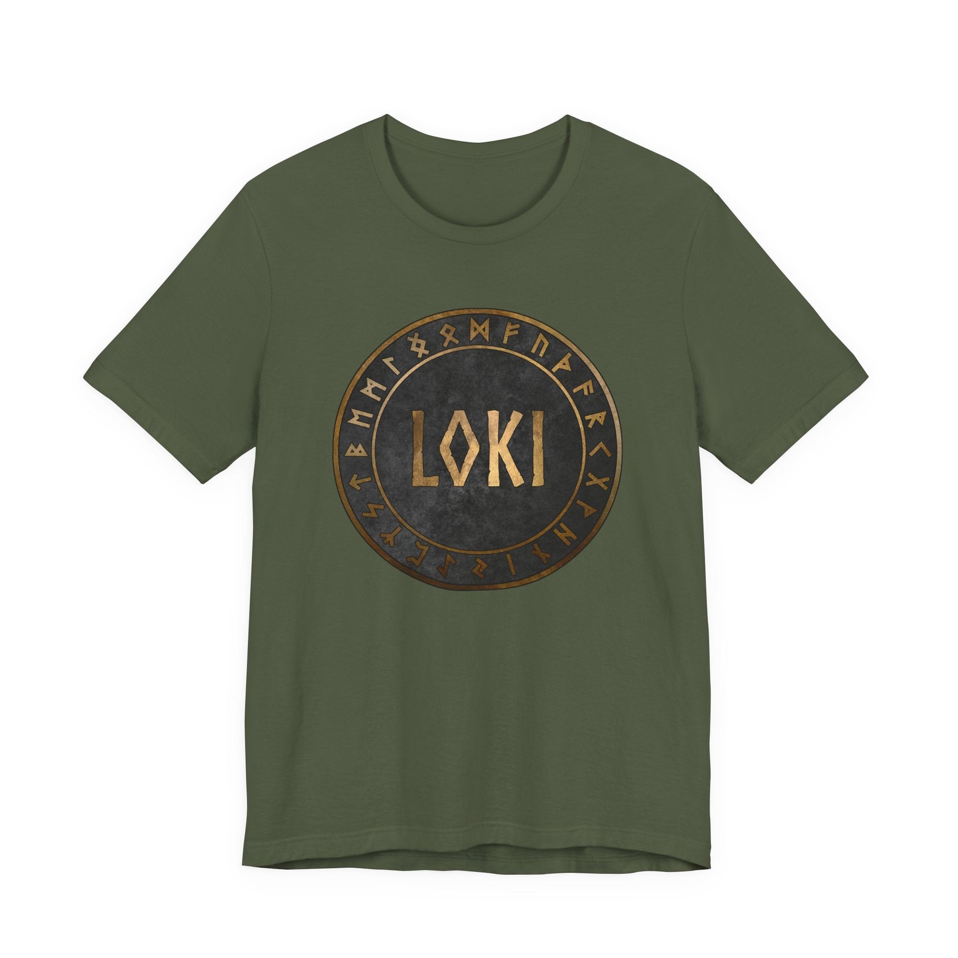 Military Green / S Loki Norse God T-Shirt