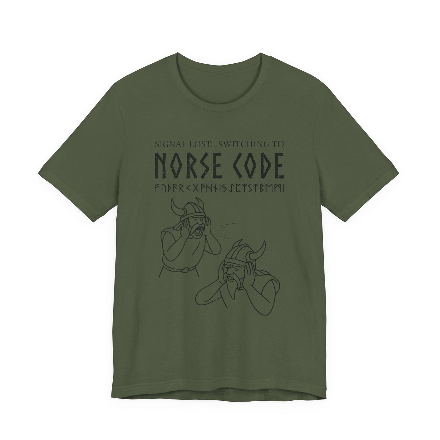 Military Green / S Norse Code T-Shirt