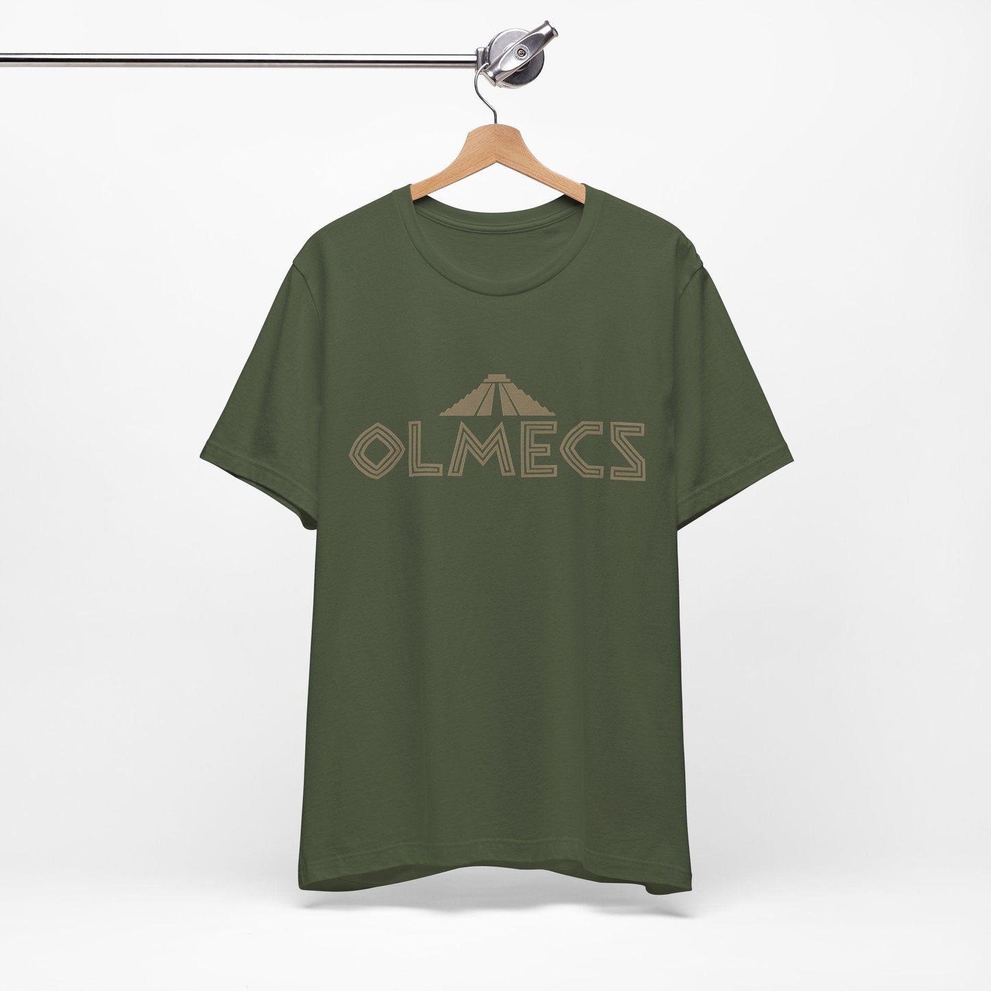 Military Green / S Olmecs Mesoamerican Civilization T-Shirt