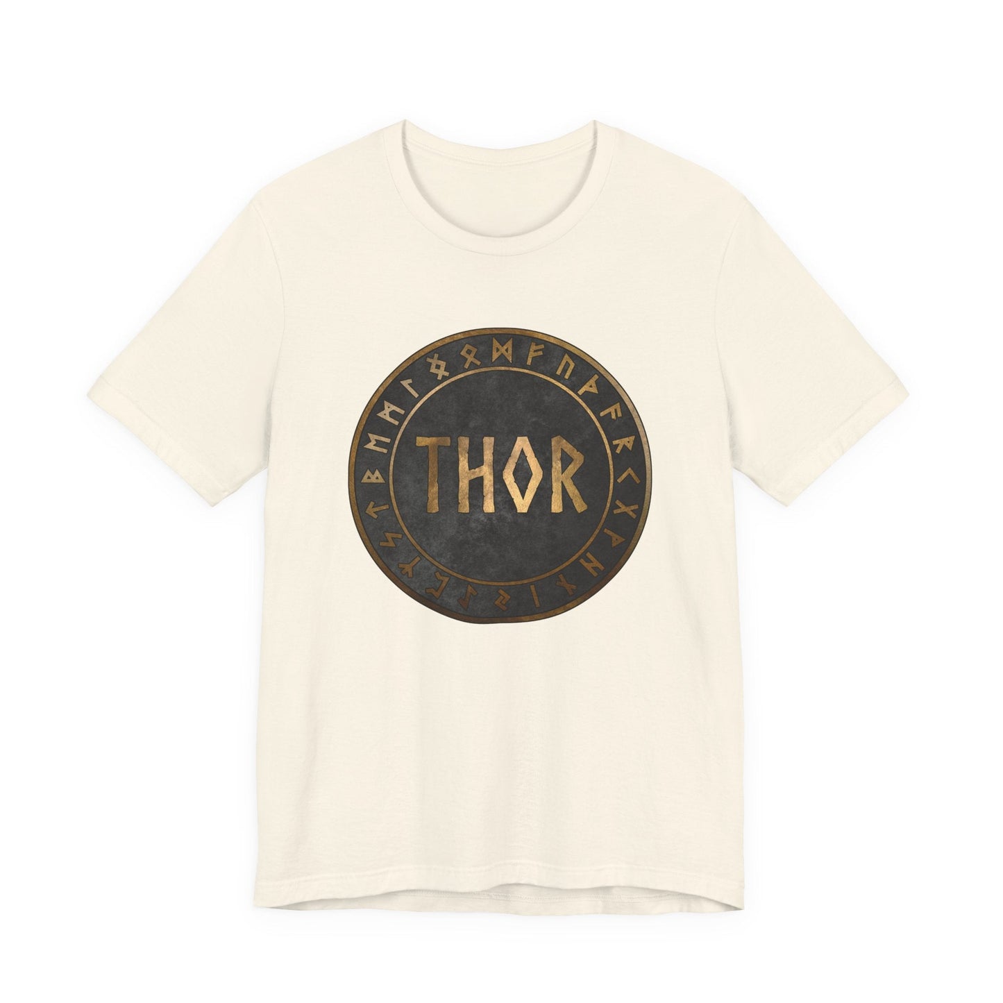 Natural / S Thor Norse God  T-Shirt