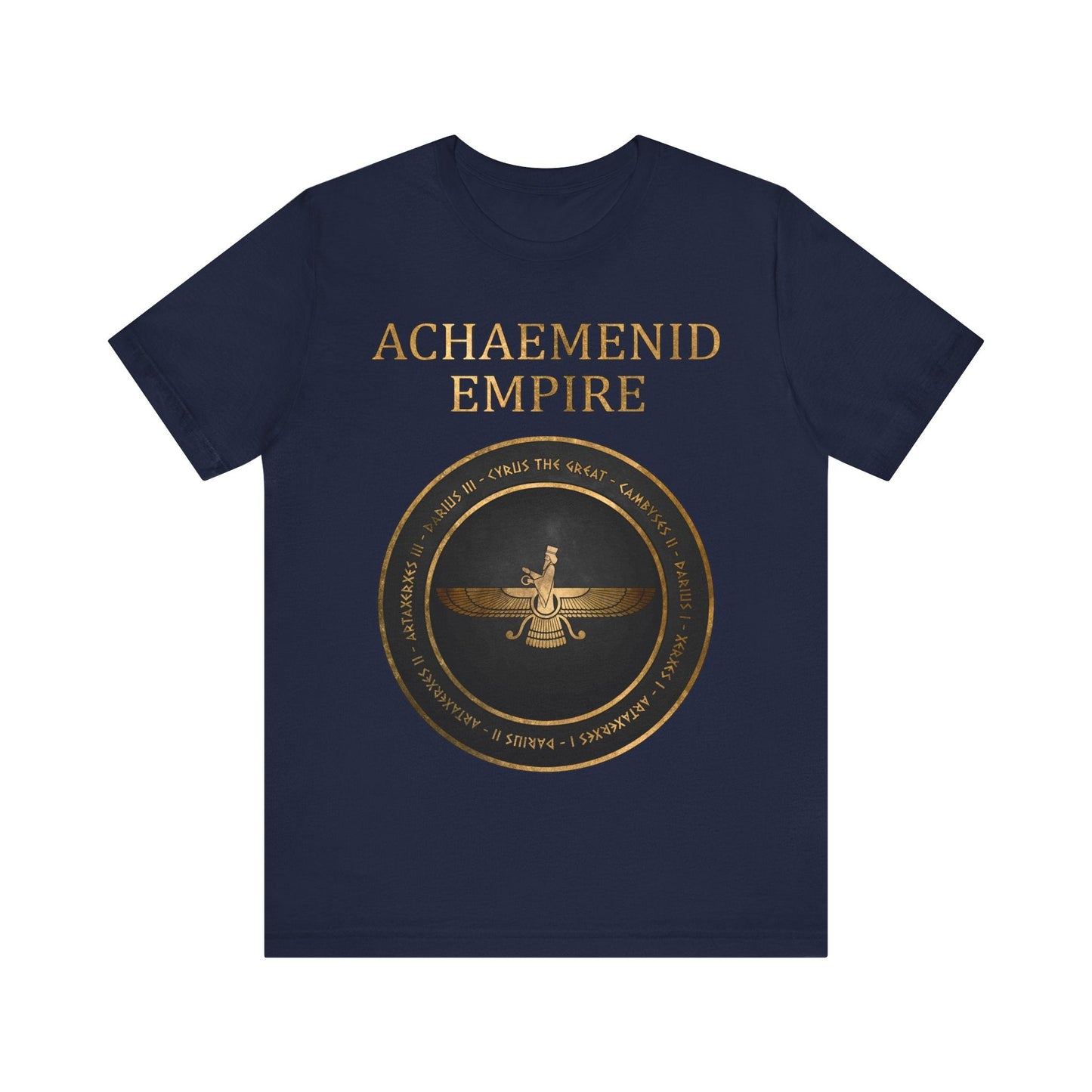 Navy / S Achaemenid Persia Kings T-Shirt