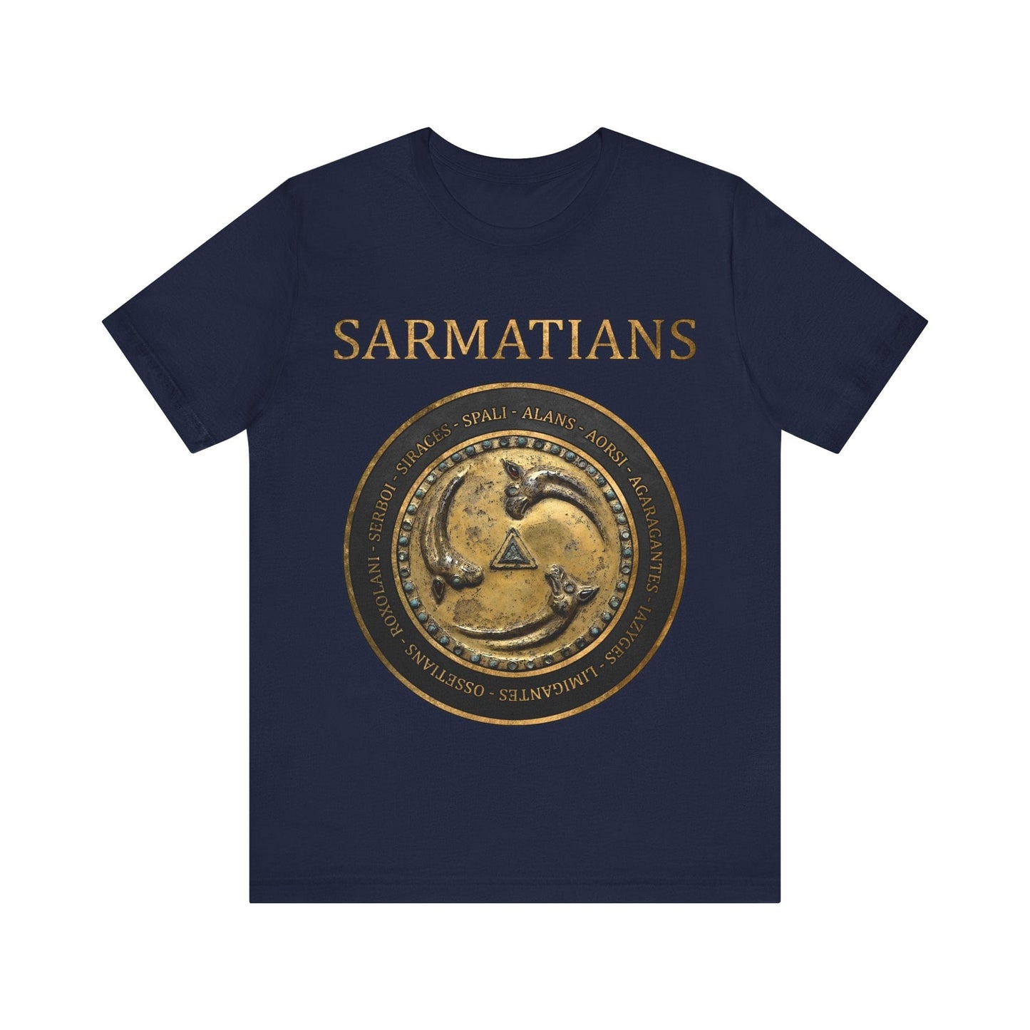 Navy / S Ancient Sarmatian Tribes T-Shirt