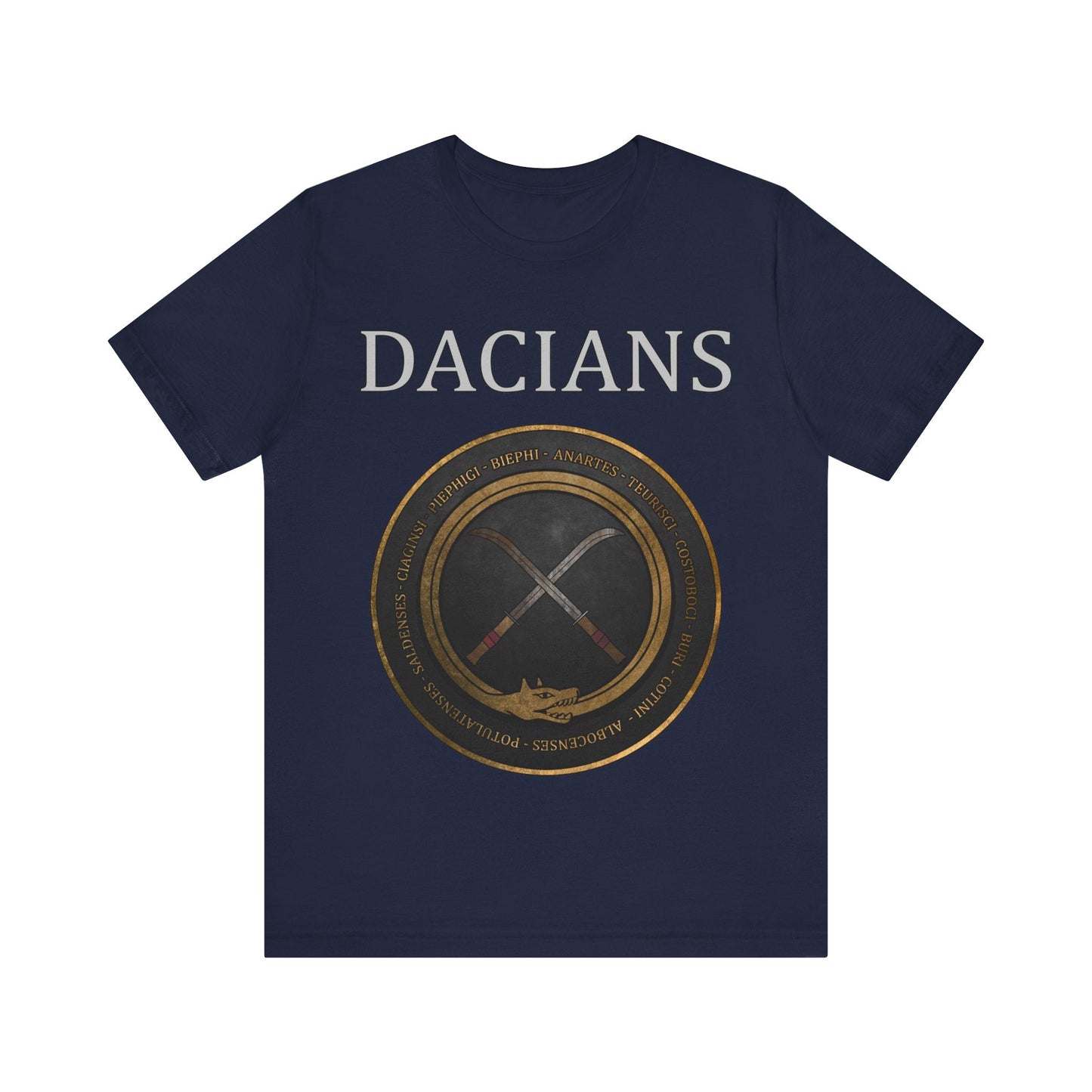 Navy / S Dacia - Ancient Dacian Tribes T-Shirt