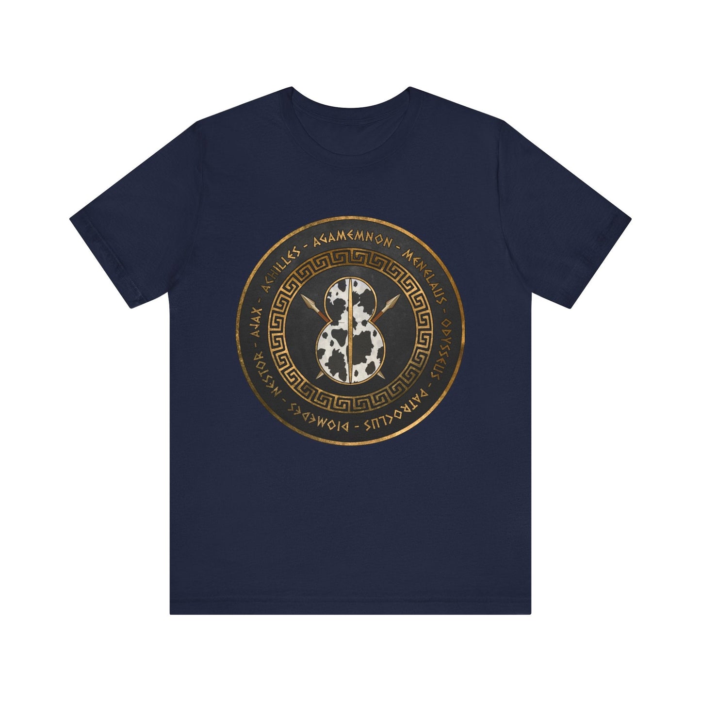 Navy / S Greek Heroes of the Trojan War T-Shirt
