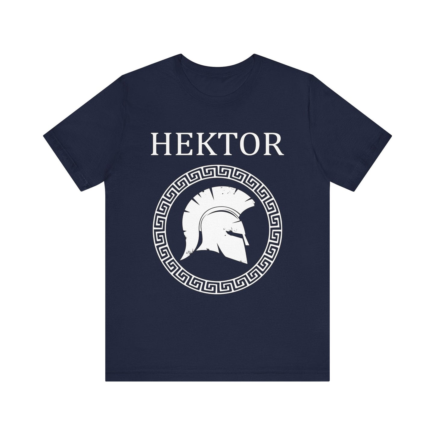 Navy / S Hektor of Troy - Hero of the Trojan War T-Shirt