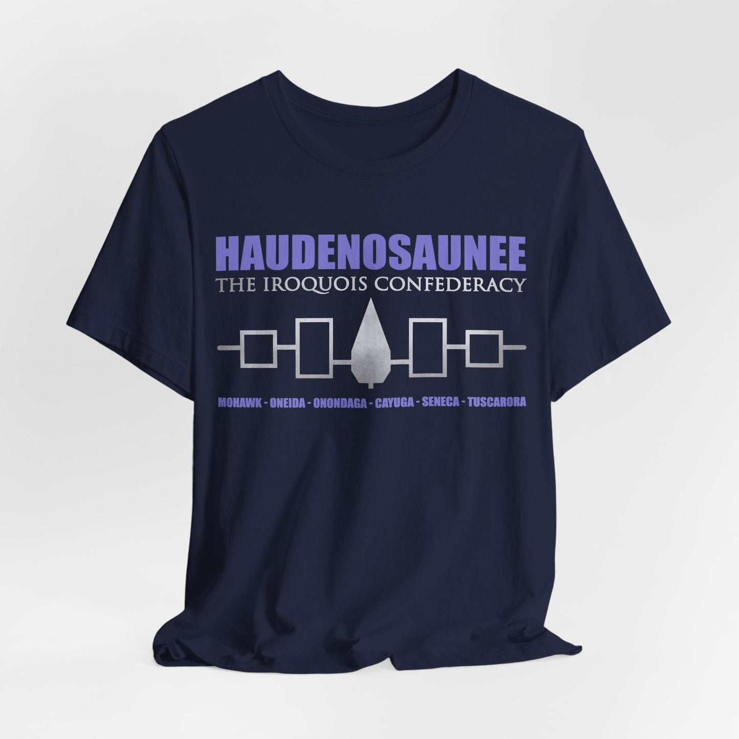 Navy / S Iroquois Confederacy - Haudenosaunee T-Shirt