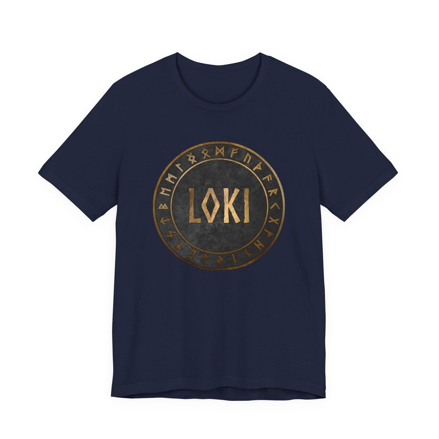 Navy / S Loki Norse God T-Shirt