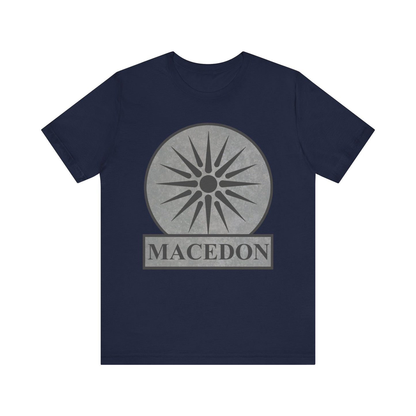 Navy / S Macedon Symbol of Ancient Macedonia T-Shirt