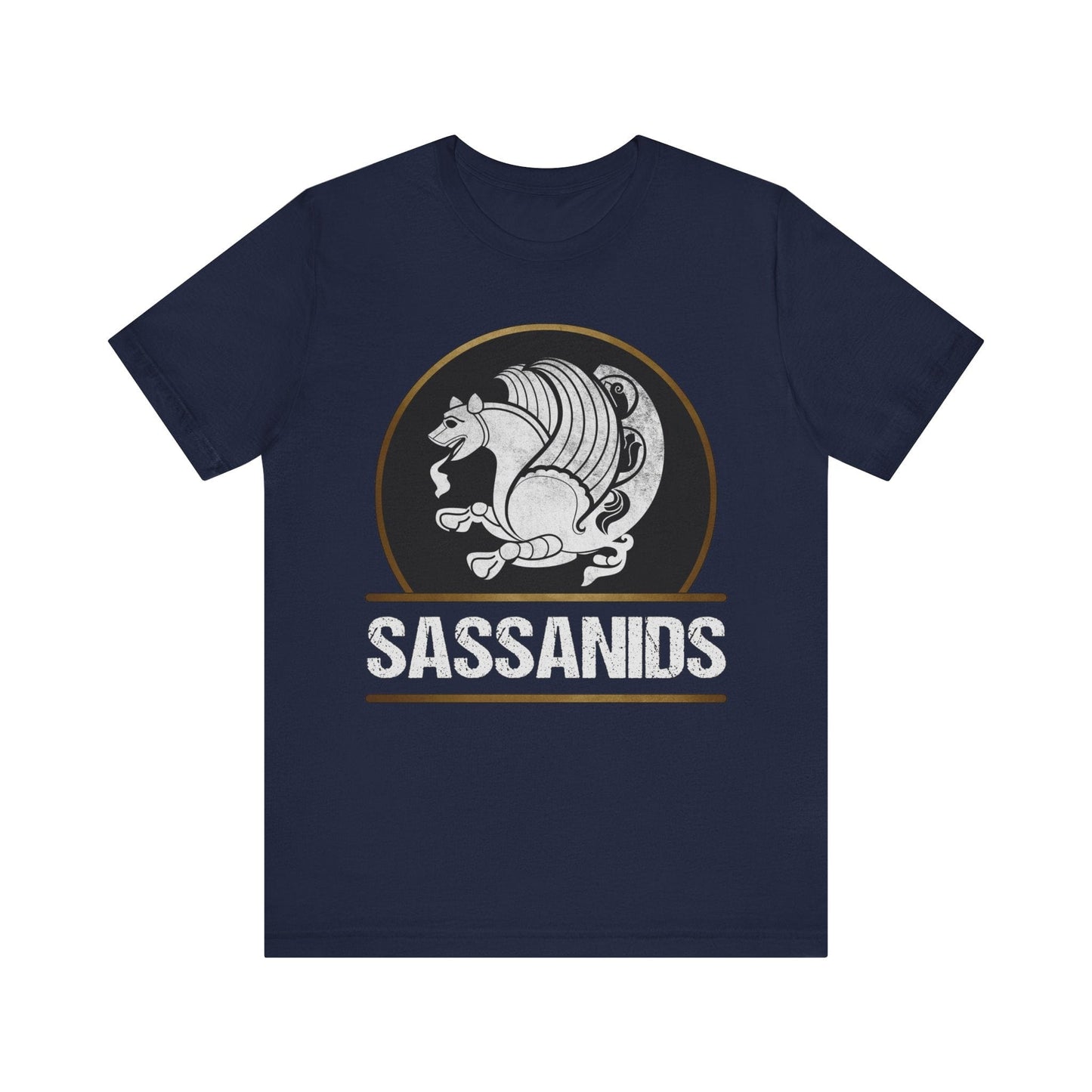 Navy / S Sassanids - Sasanian Dynasty of Persia - Sassanid Empire T-shirt