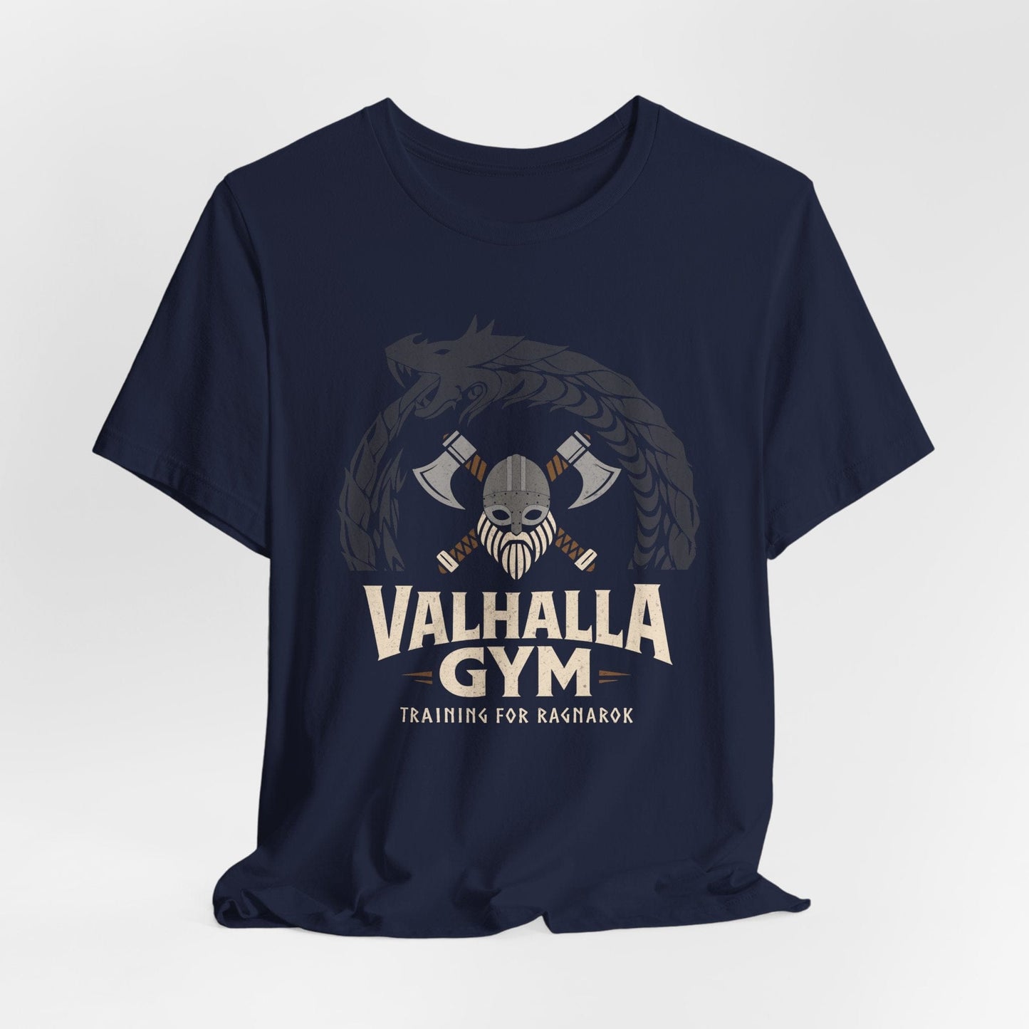 Navy / S Valhalla Gym T-Shirt