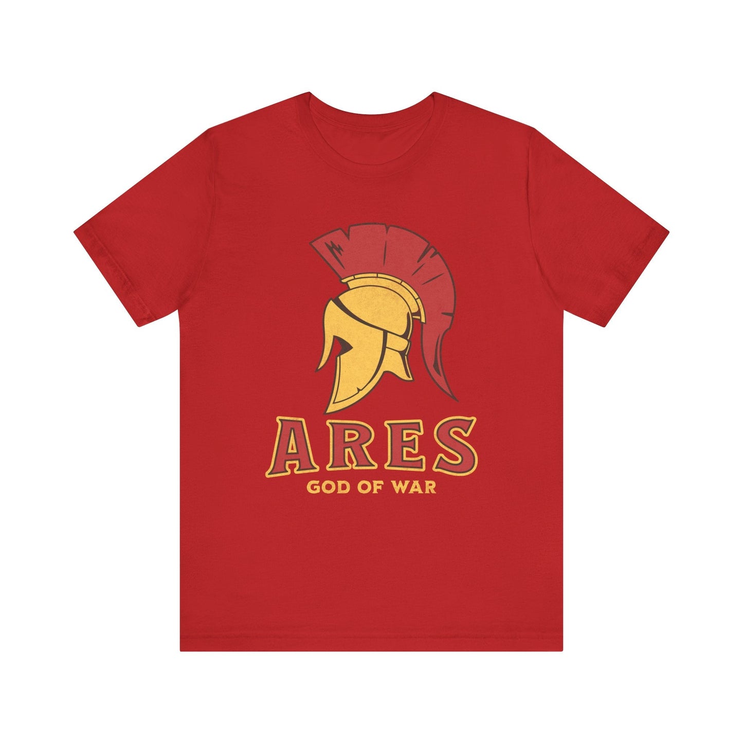Red / S Ares Greek God of War T-Shirt
