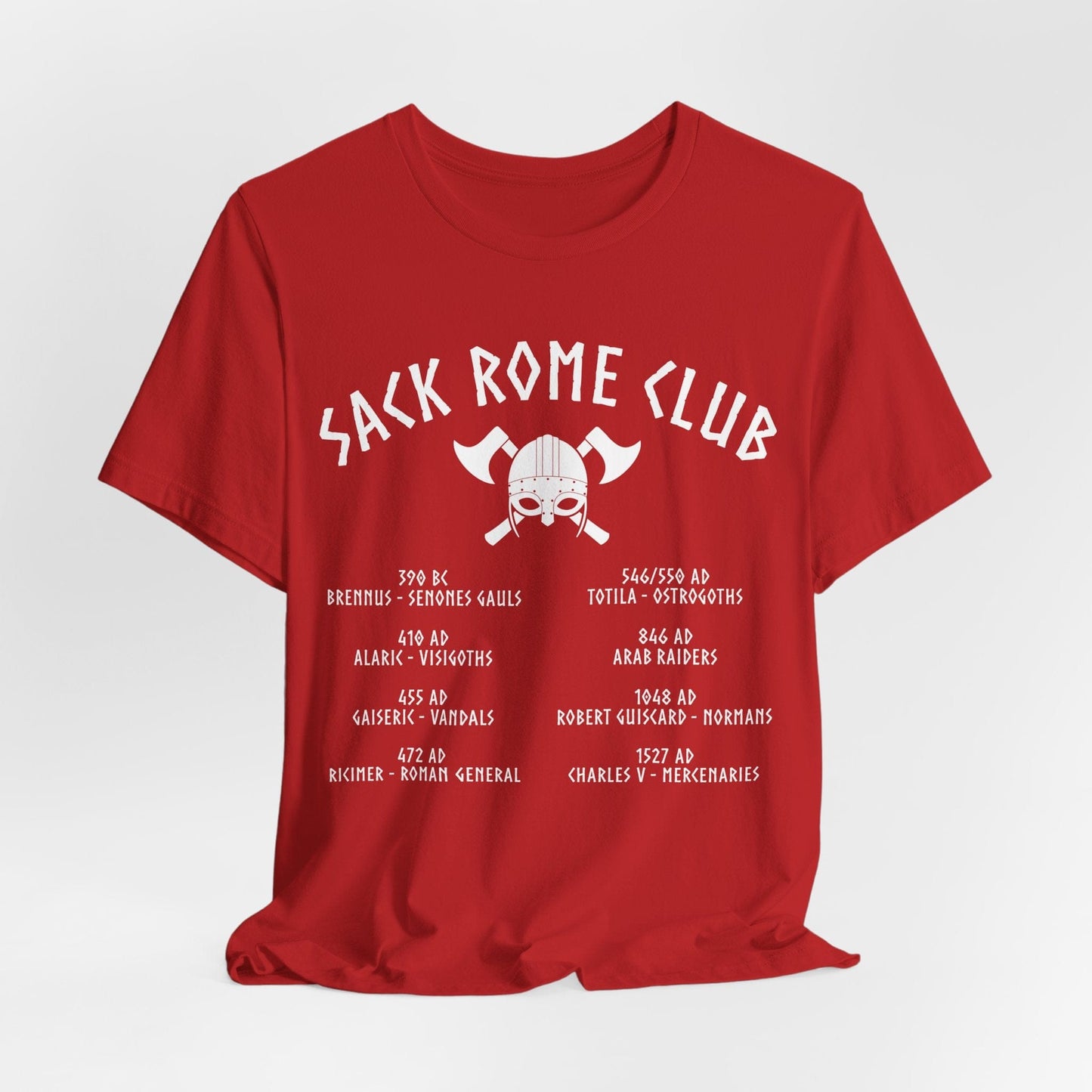 Red / S Sack Rome Club T-Shirt