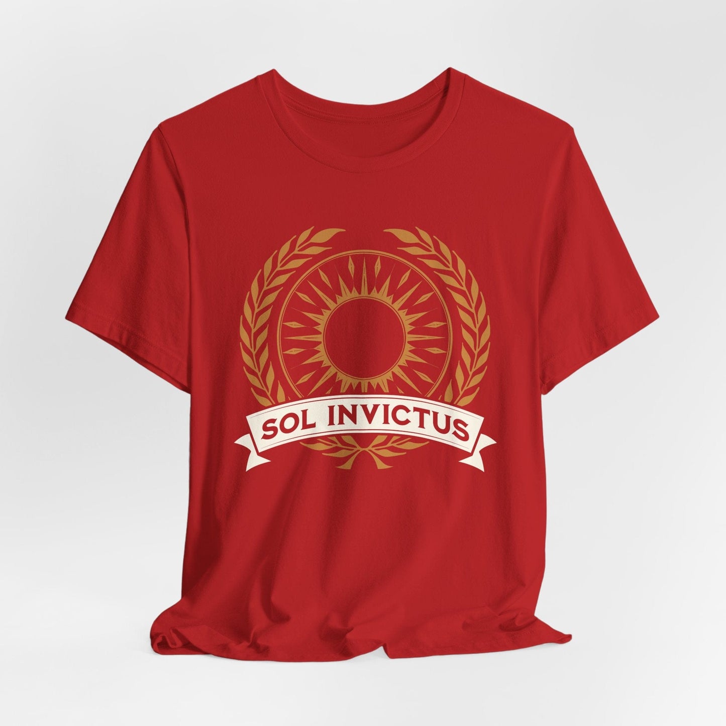 Red / S Sol Invictus - Roman Sun God T-Shirt