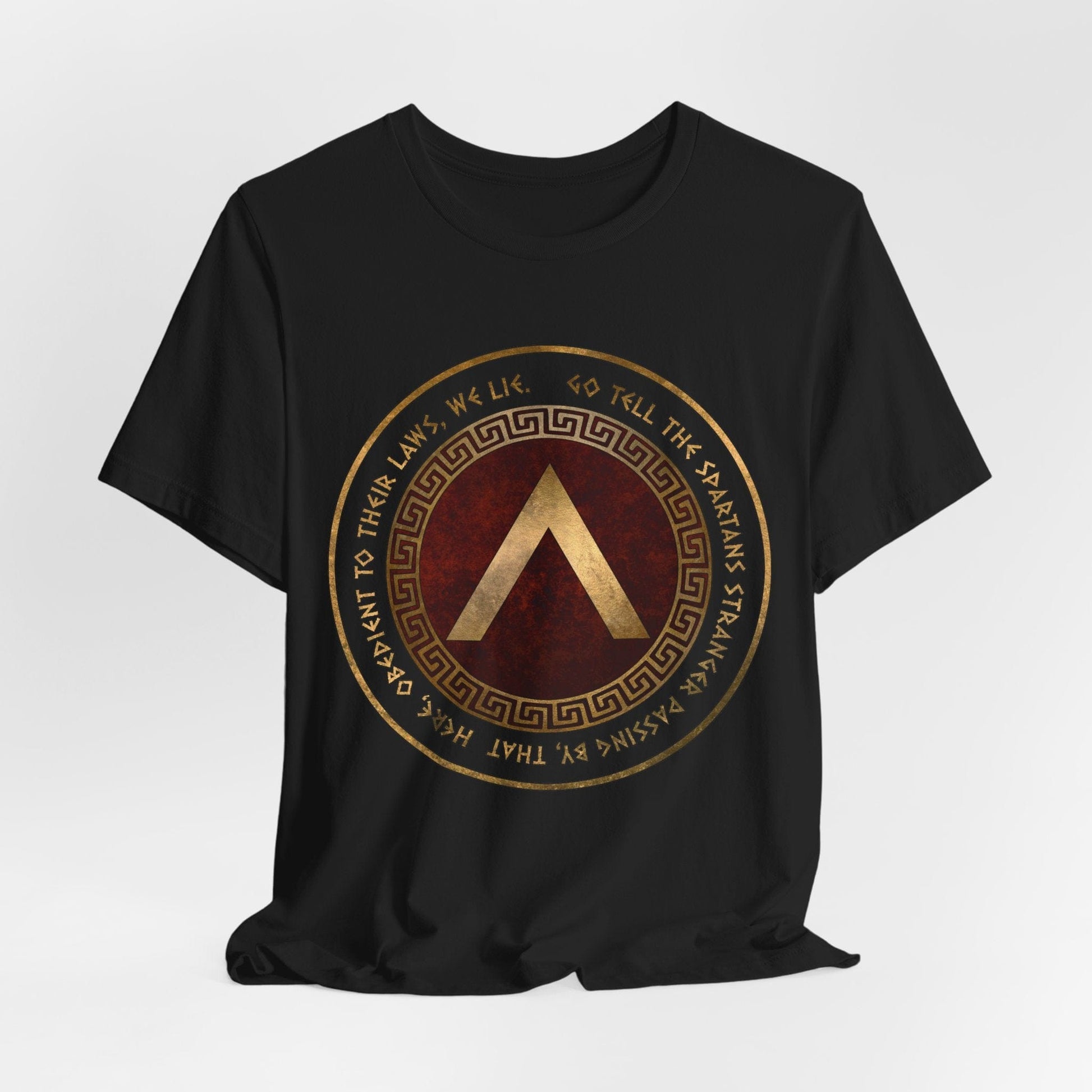 Sparta Battle of Thermopylae Epitaph T-Shirt