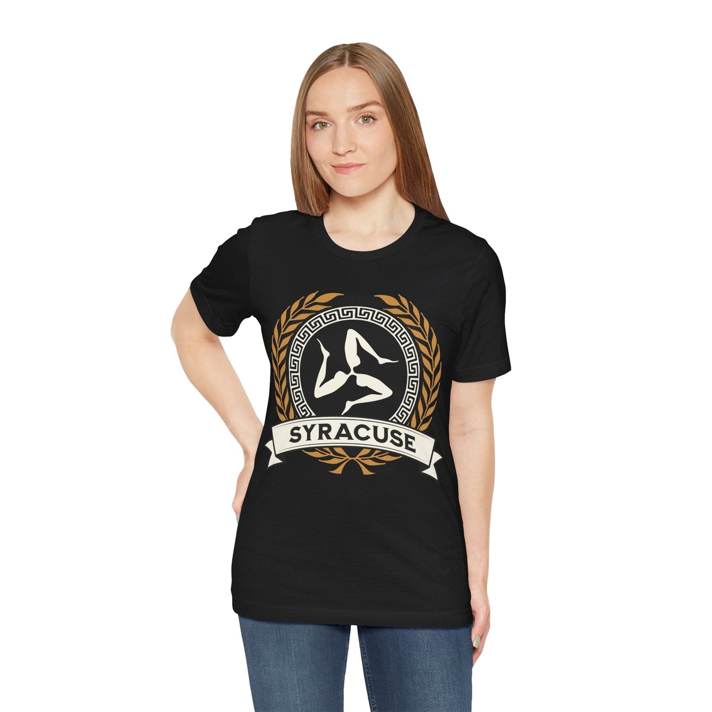 Syracuse Ancient Greek City-State - Polis of Syracuse Symbol - Syracusan History - T-shirt