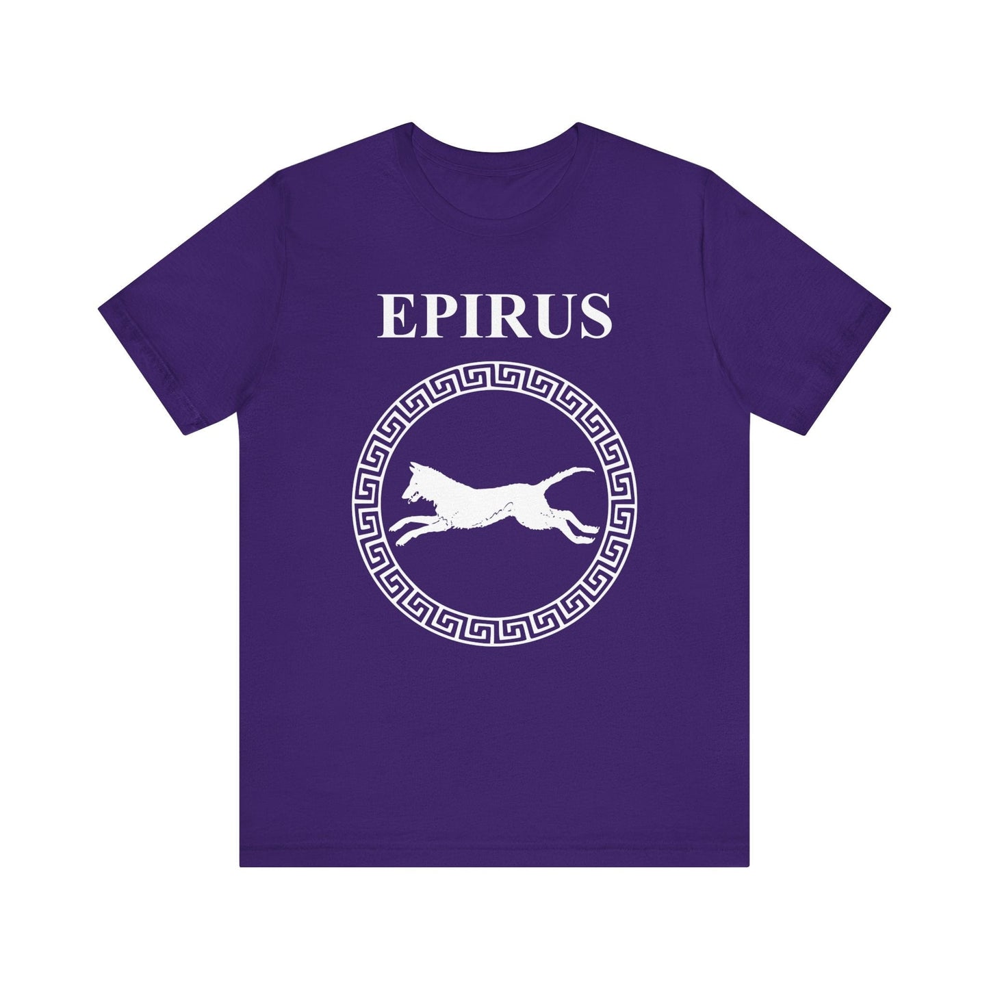 Team Purple / S Epirus Ancient Greece Molossian Hound T-shirt
