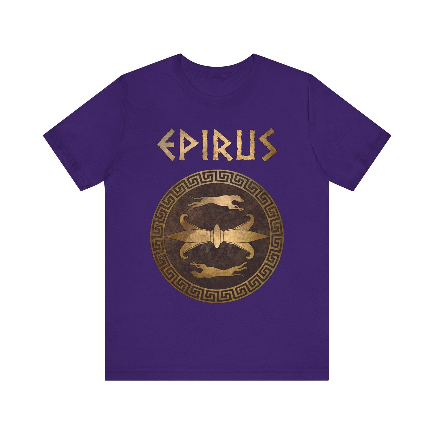 Team Purple / S Epirus Ancient Greece Pyrrhus of Epirus Symbol T-Shirt