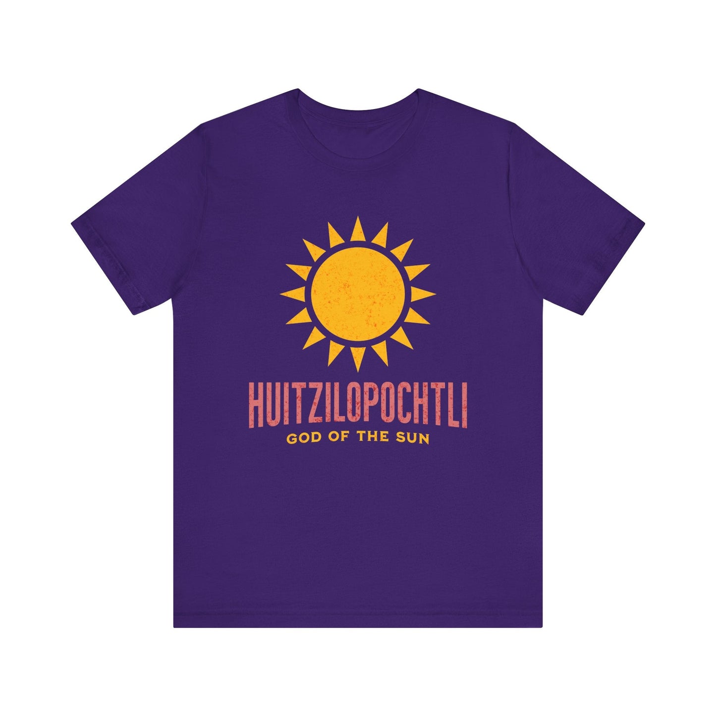 Team Purple / S Huitzilopochtli Aztec God of the Sun T-Shirt