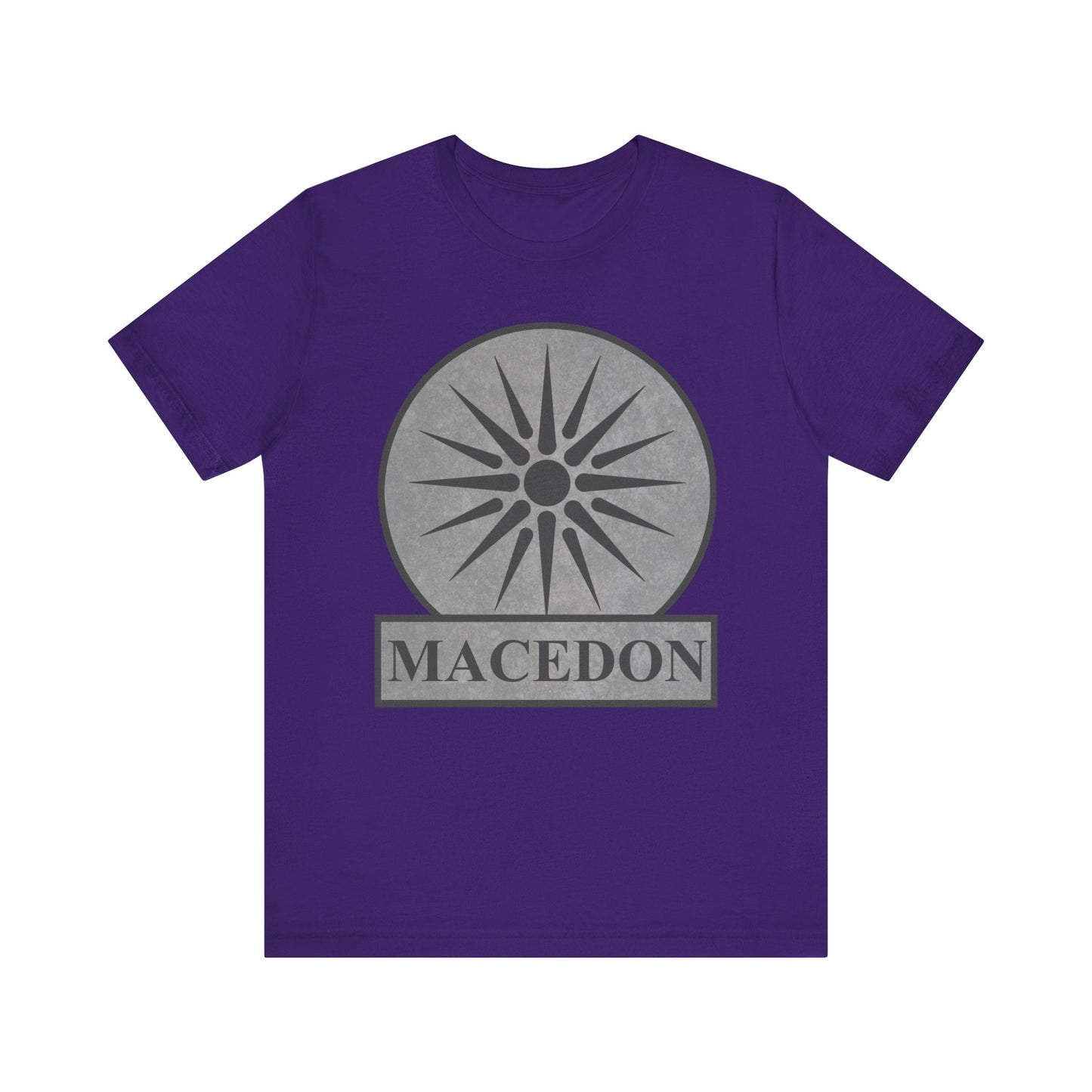 Team Purple / S Macedon Symbol of Ancient Macedonia T-Shirt