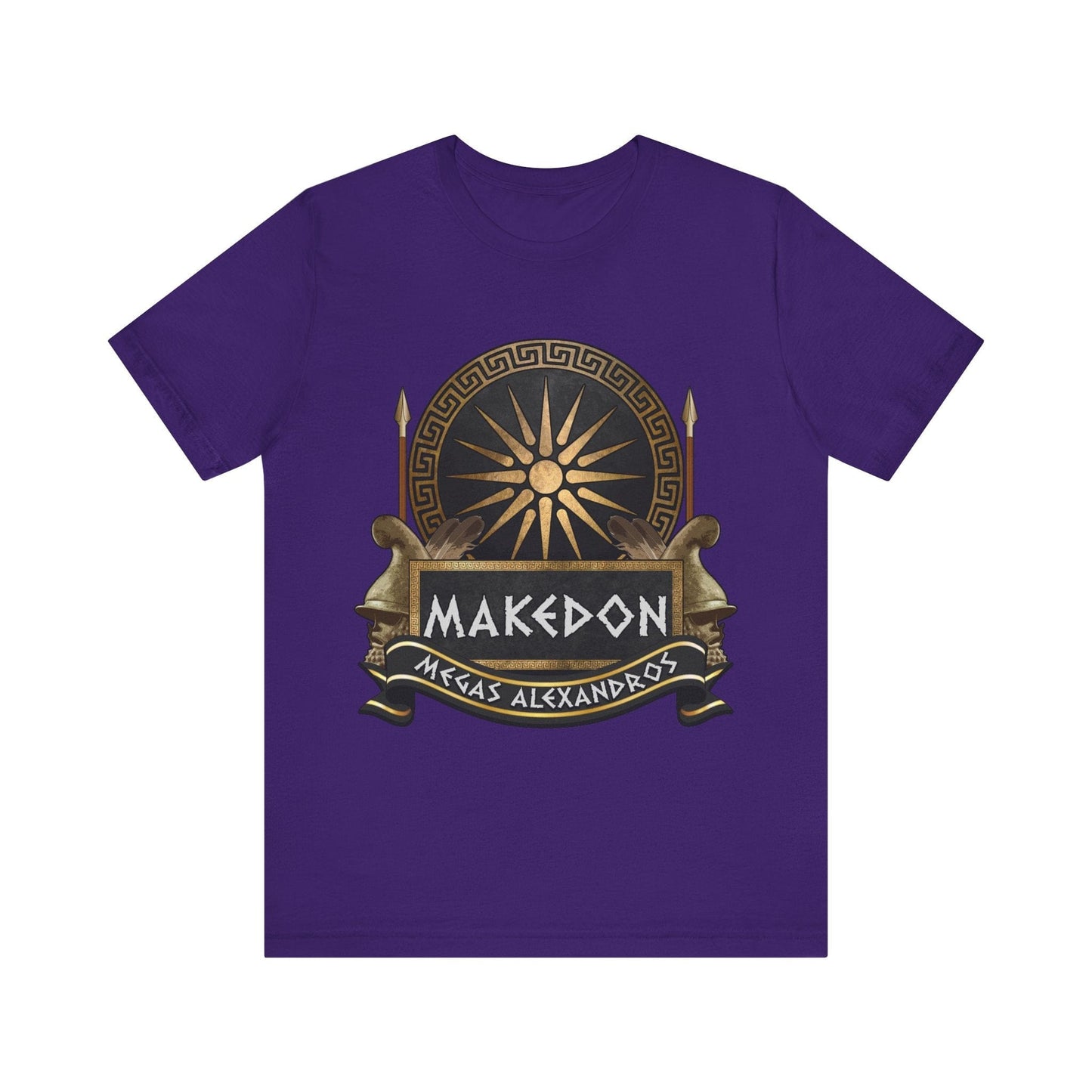 Team Purple / S Makedon Alexander the Great - Megas Alexandros T-Shirt