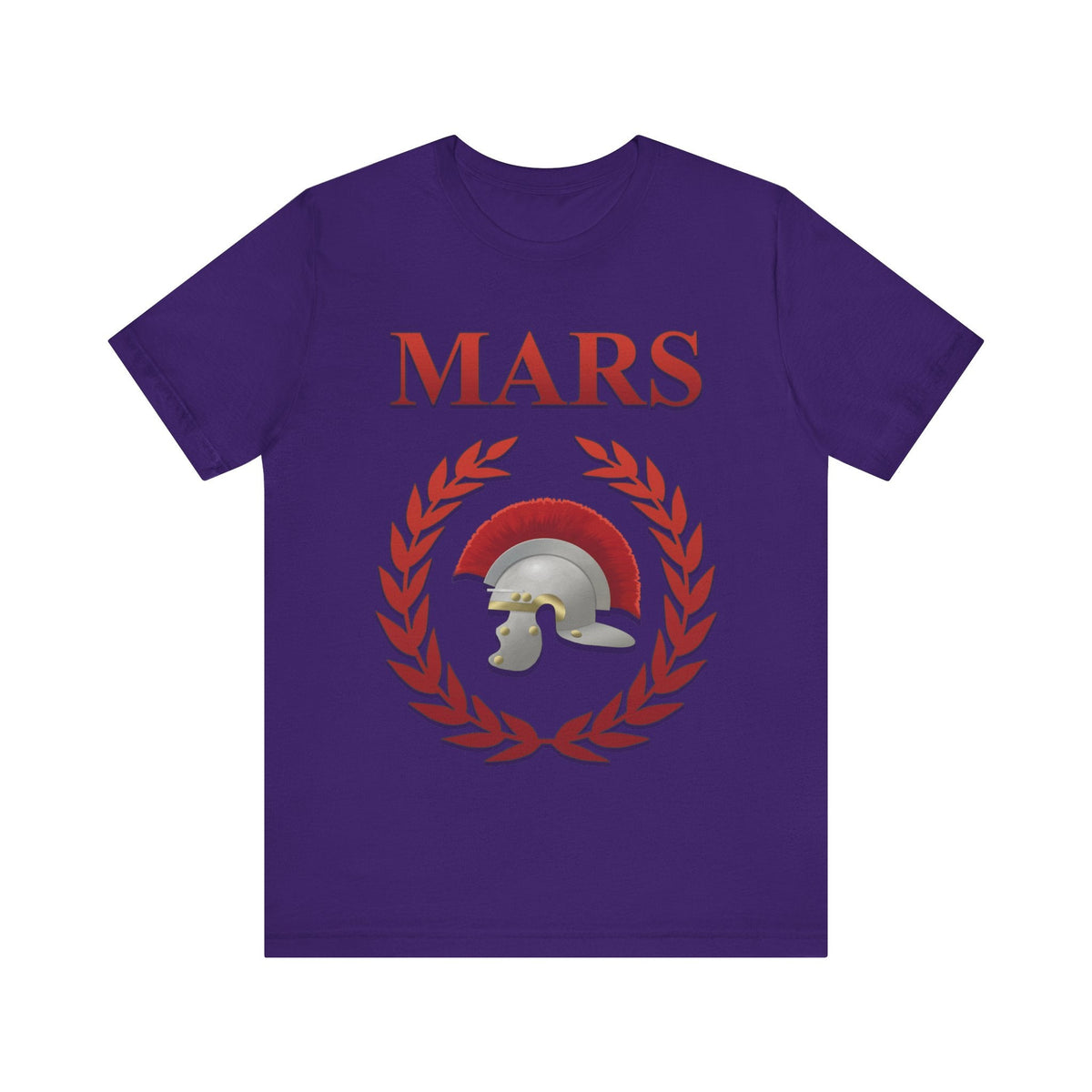 Team Purple / S Mars Ancient Roman God of War T-shirt